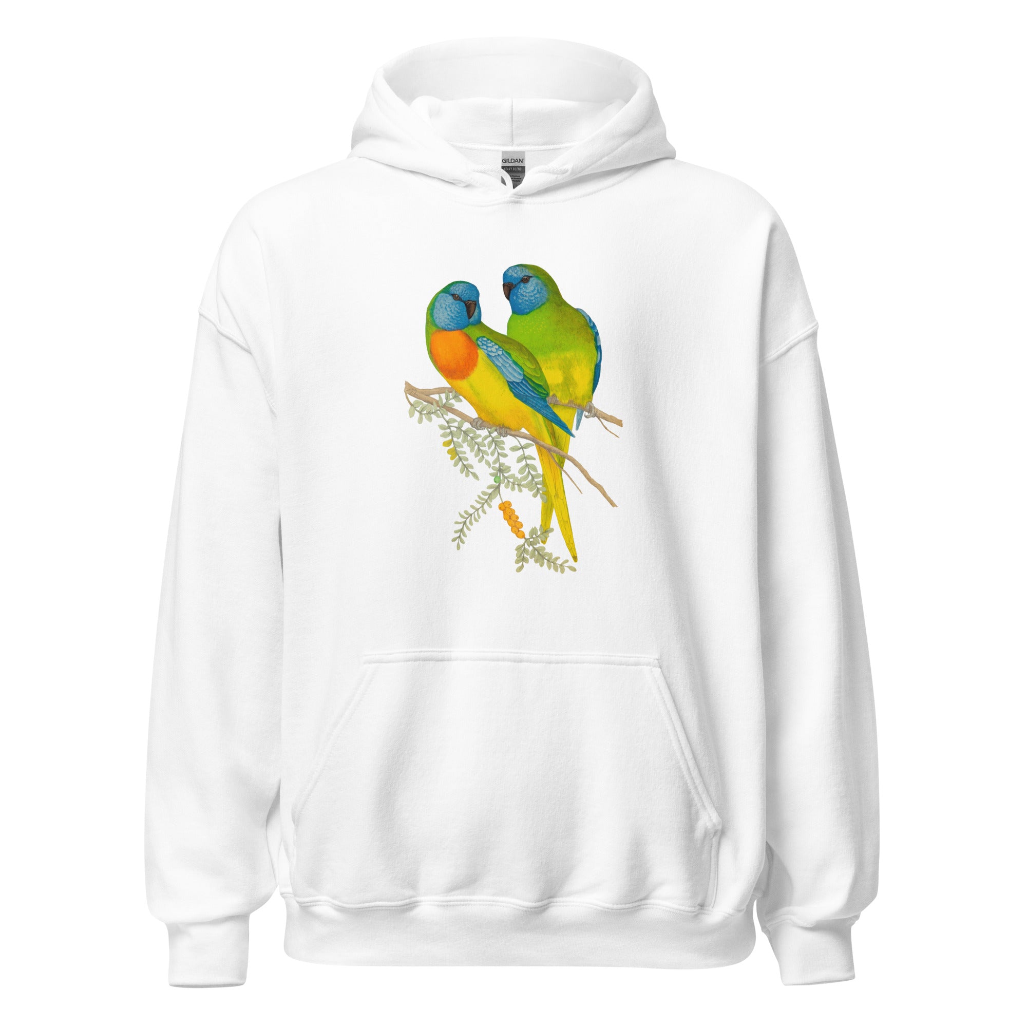Unisex Hoodie-Splendid Parrakeet