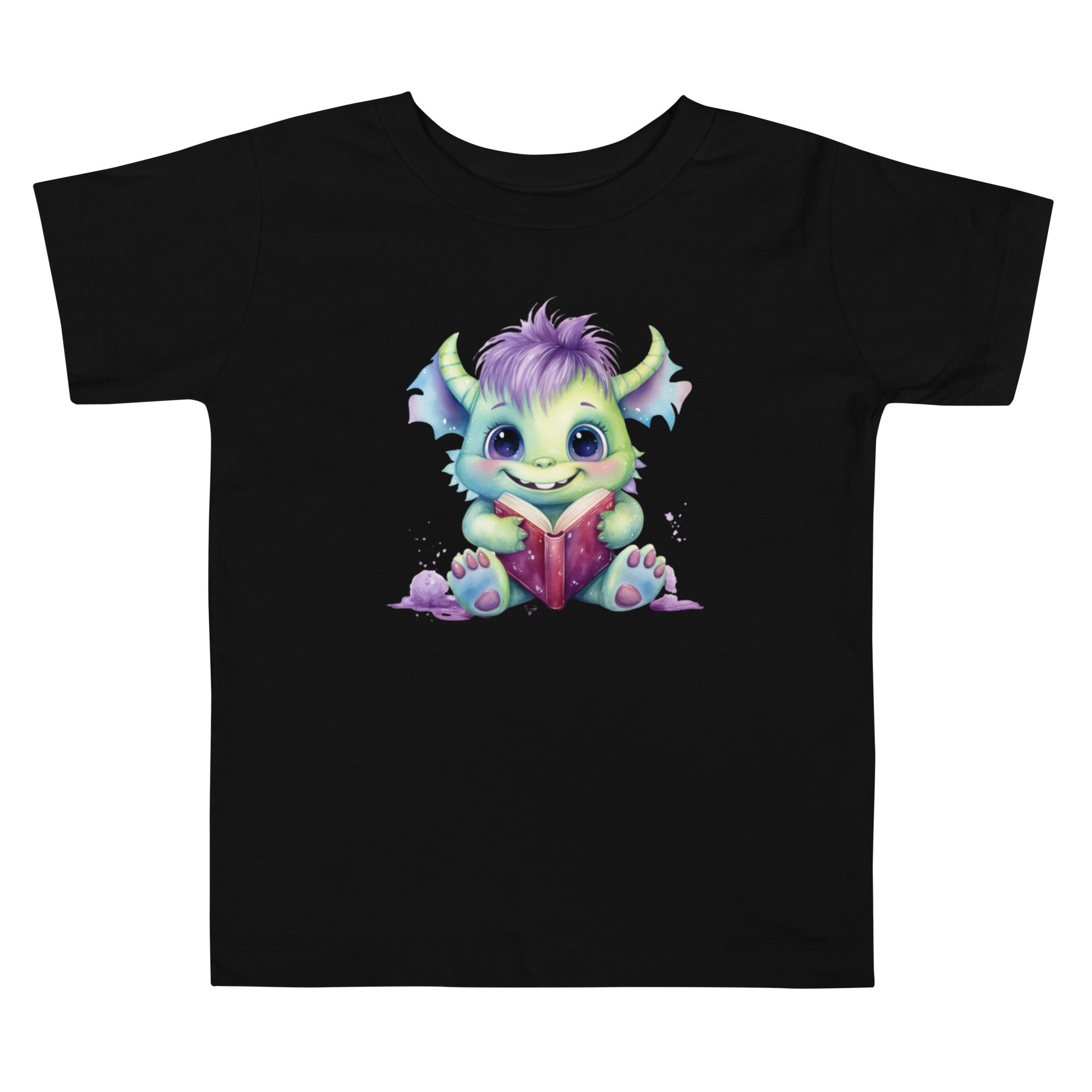 Toddler Short Sleeve Tee- Happy Monster
