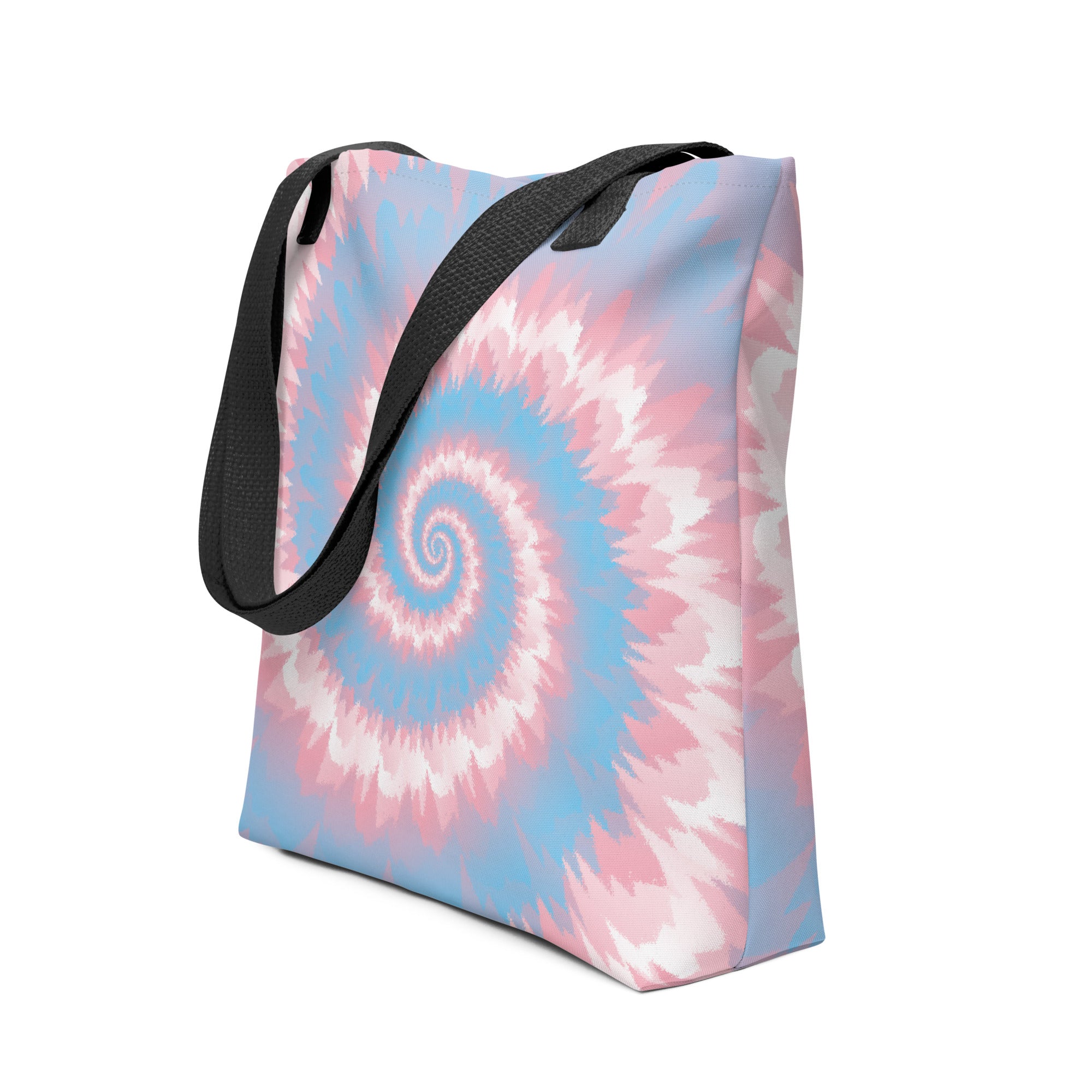 Tote bag- Tie Dye Spiral - Transgender