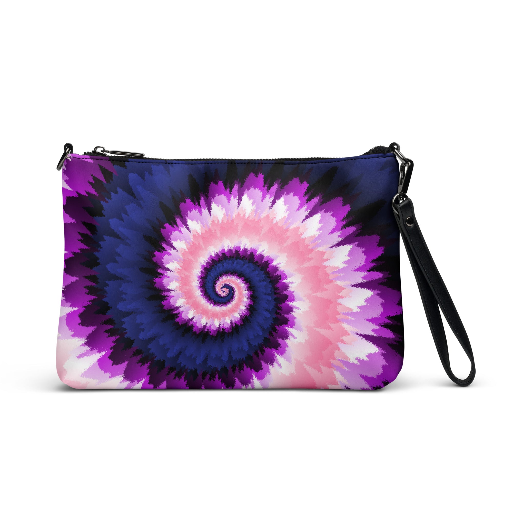 Crossbody bag- Tie Dye Spiral- Genderfluid