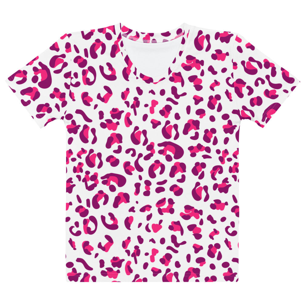 Women's T-shirt- Leopard skin VII
