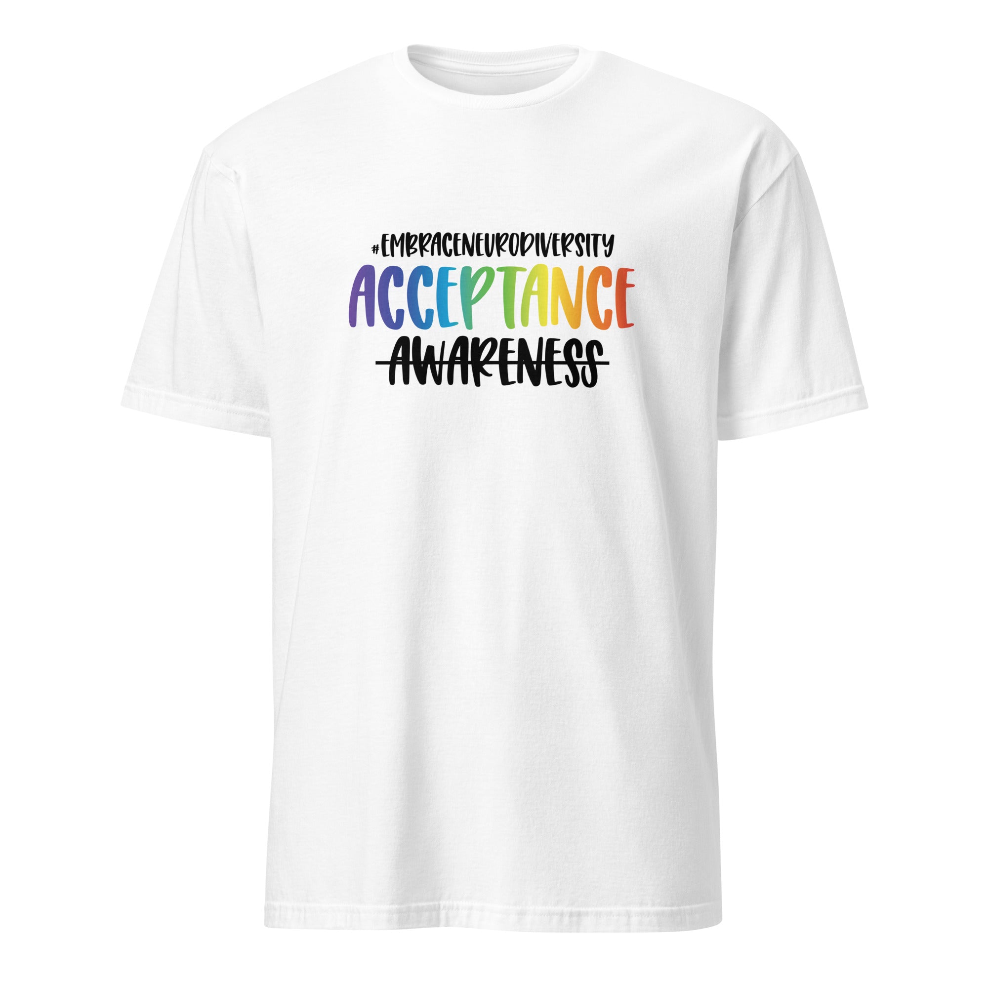Short-Sleeve Unisex T-Shirt- ADHD- Embrace Neuro diversity