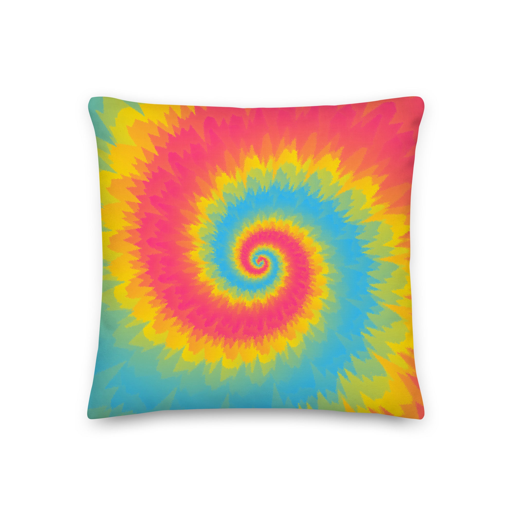 Premium Pillow-Tie Dye Spiral-Pansexual