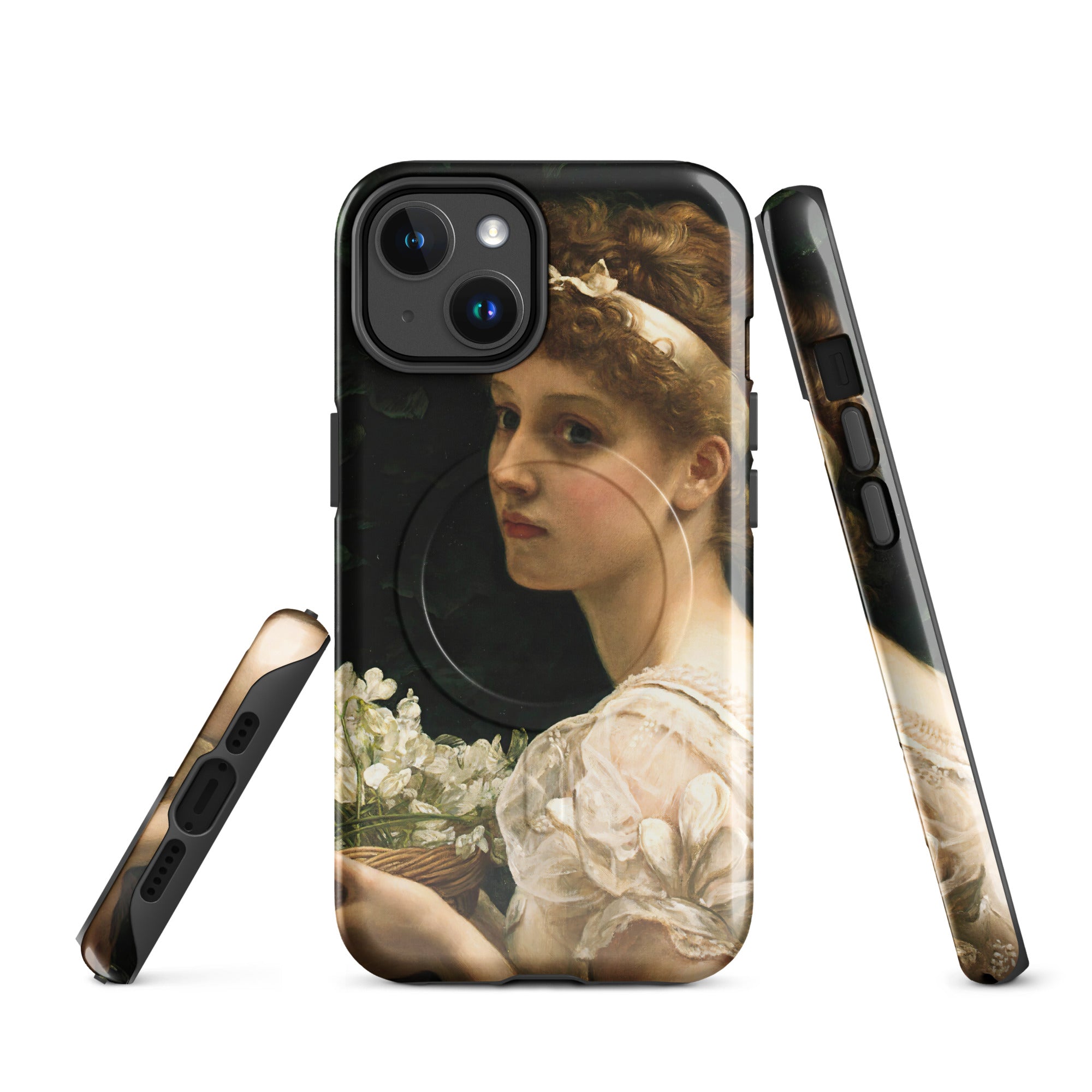 MagSafe® Tough case for iPhone®-Pea Blossoms