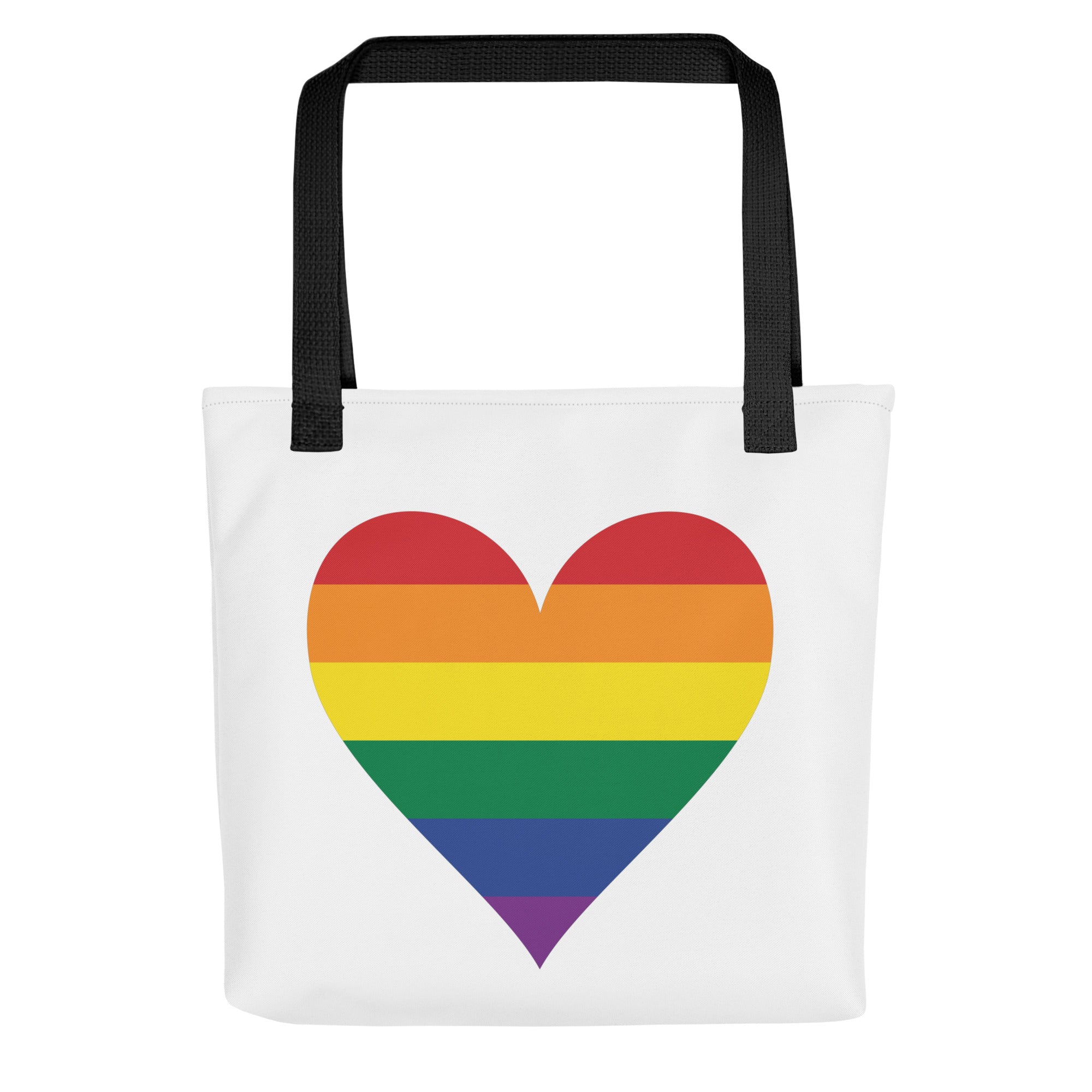 Tote bag- Pride Rainbow Heart