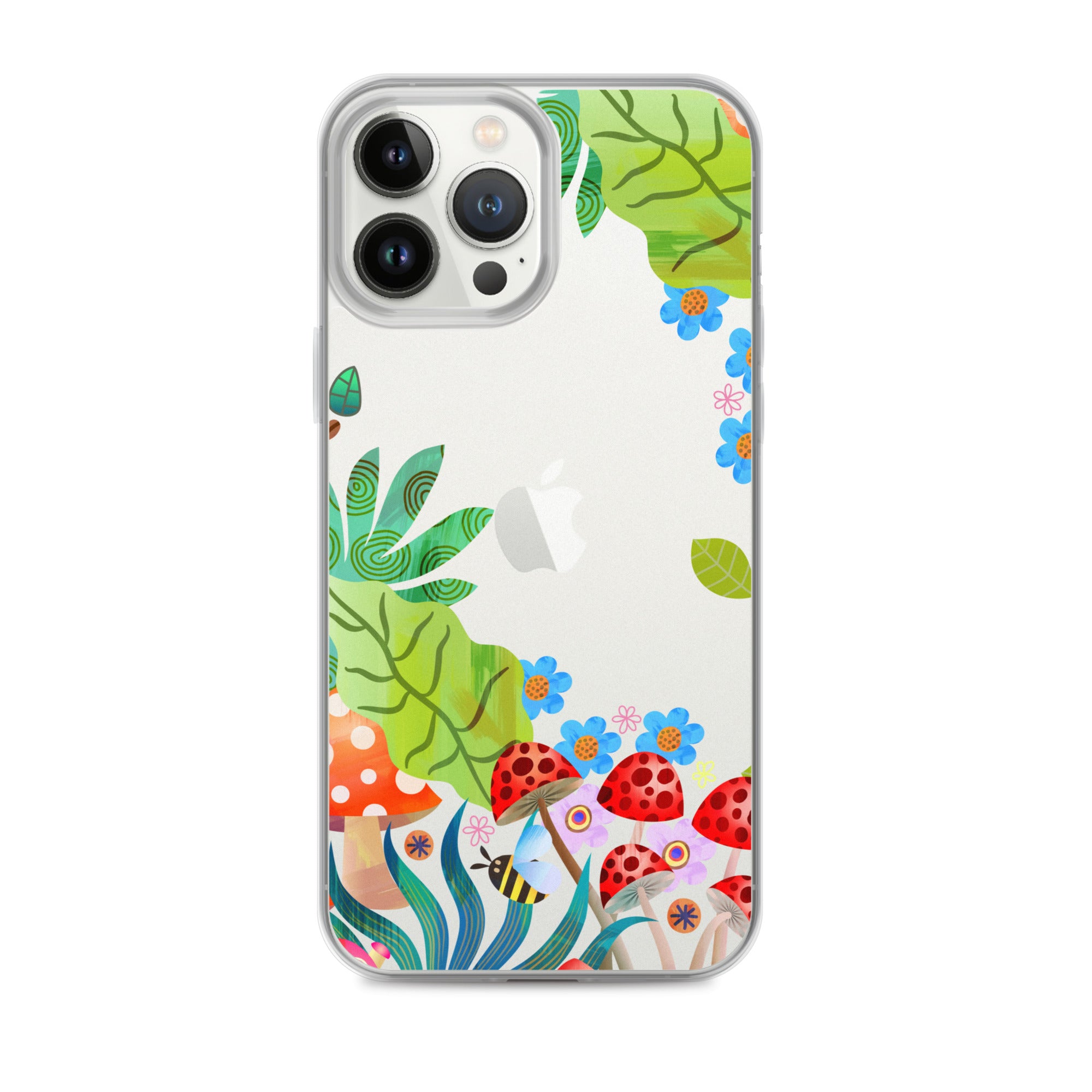 Clear Case for iPhone®- Enchanted Forest Design II