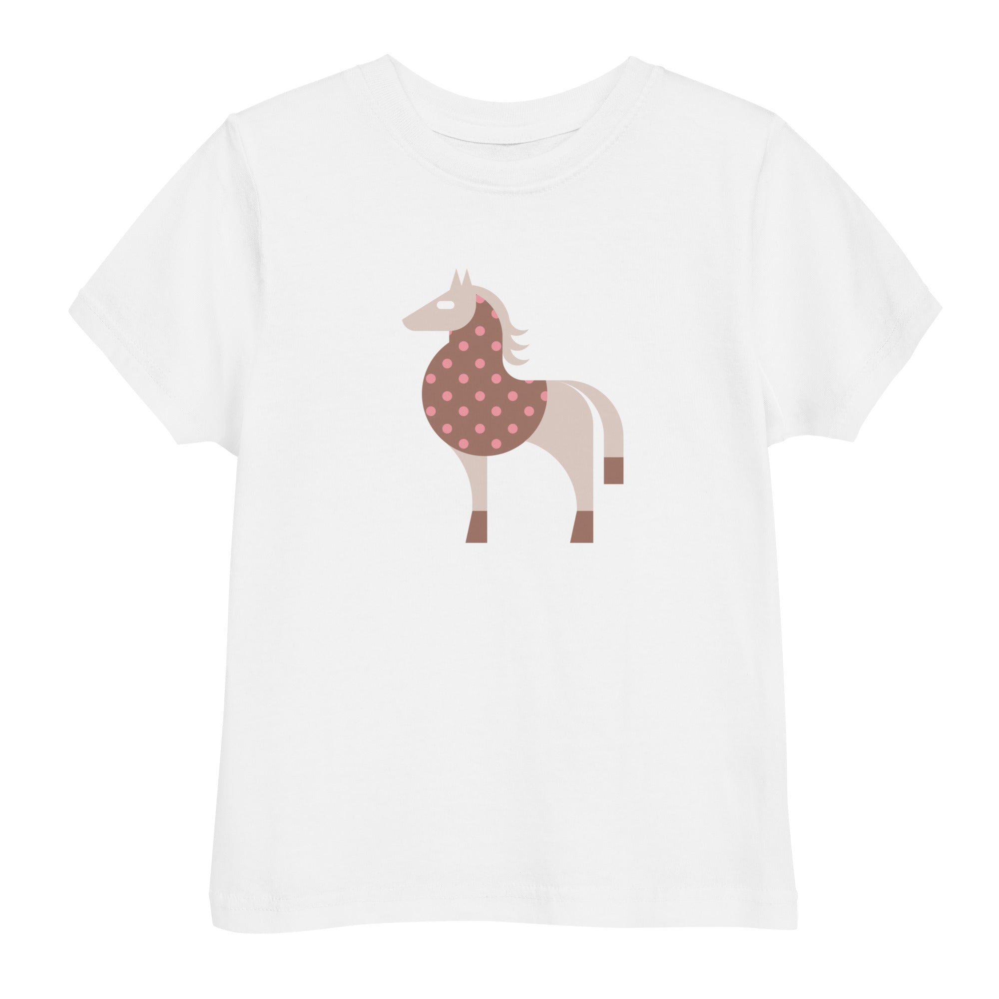 Toddler jersey t-shirt-Horse