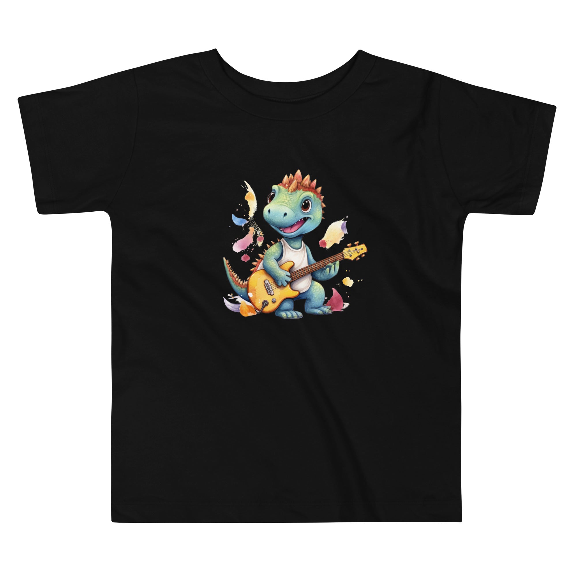 Toddler Short Sleeve Tee- Cute Dinosaur