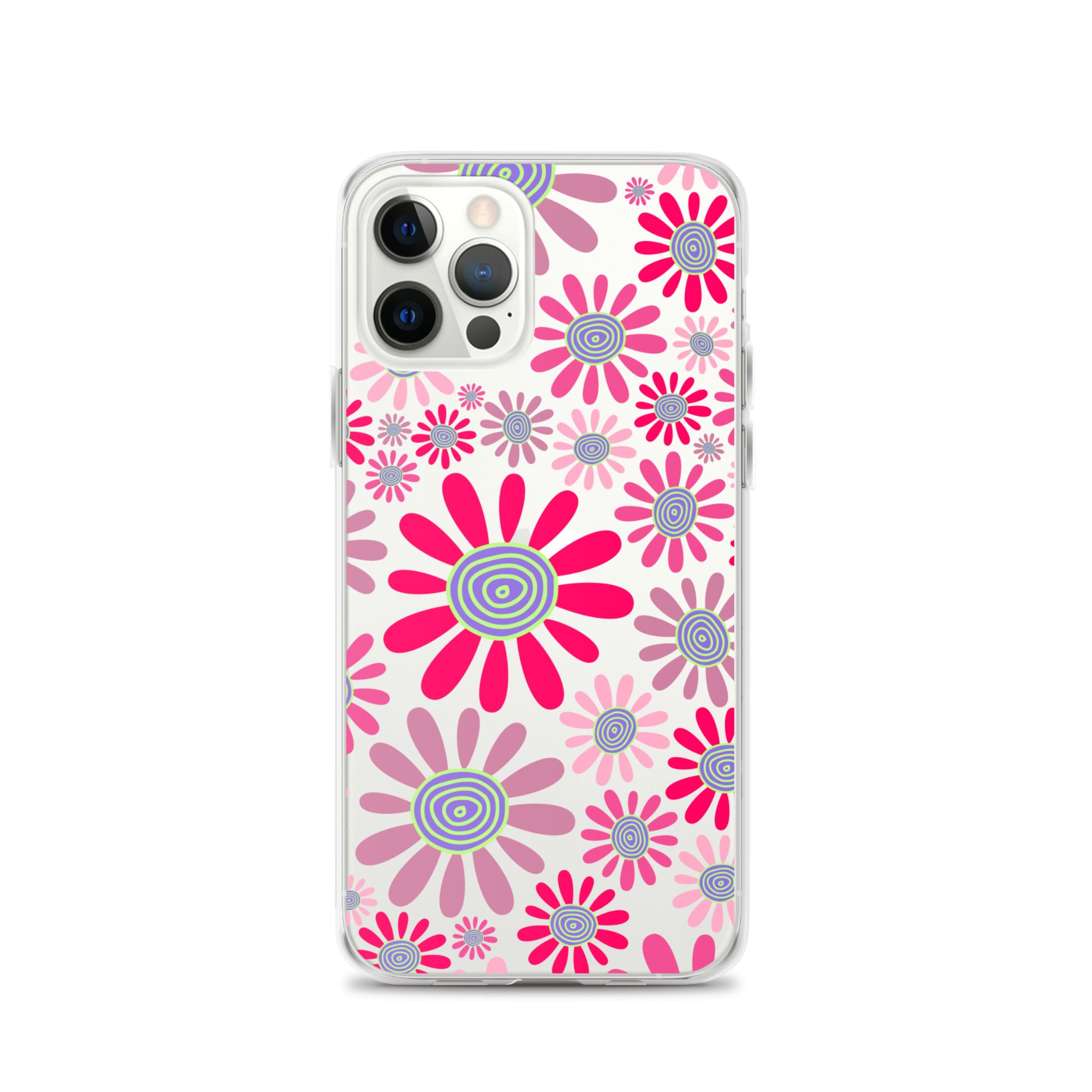 Clear Case for iPhone®- Floral Daisy Design I