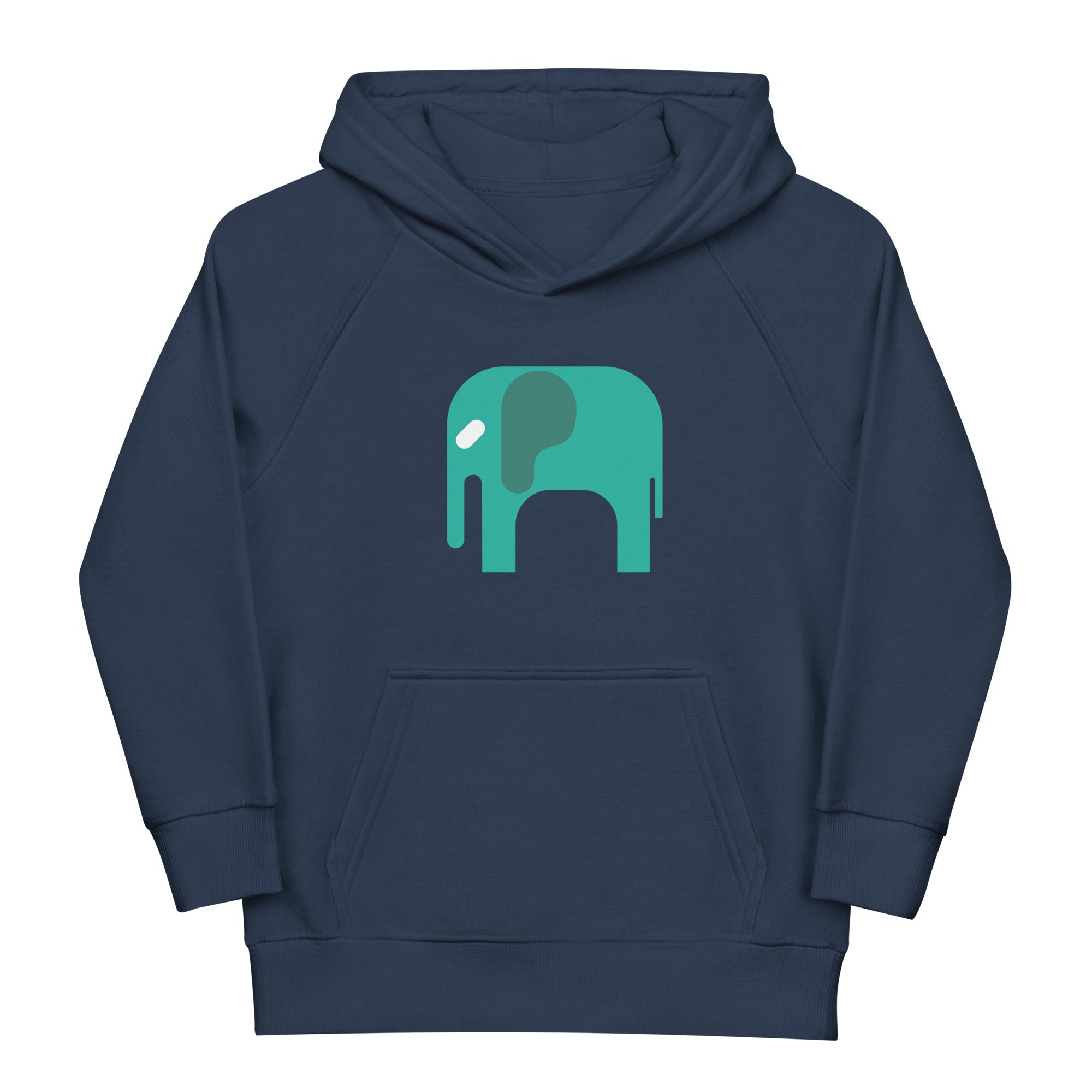 Kids eco hoodie-Elephant