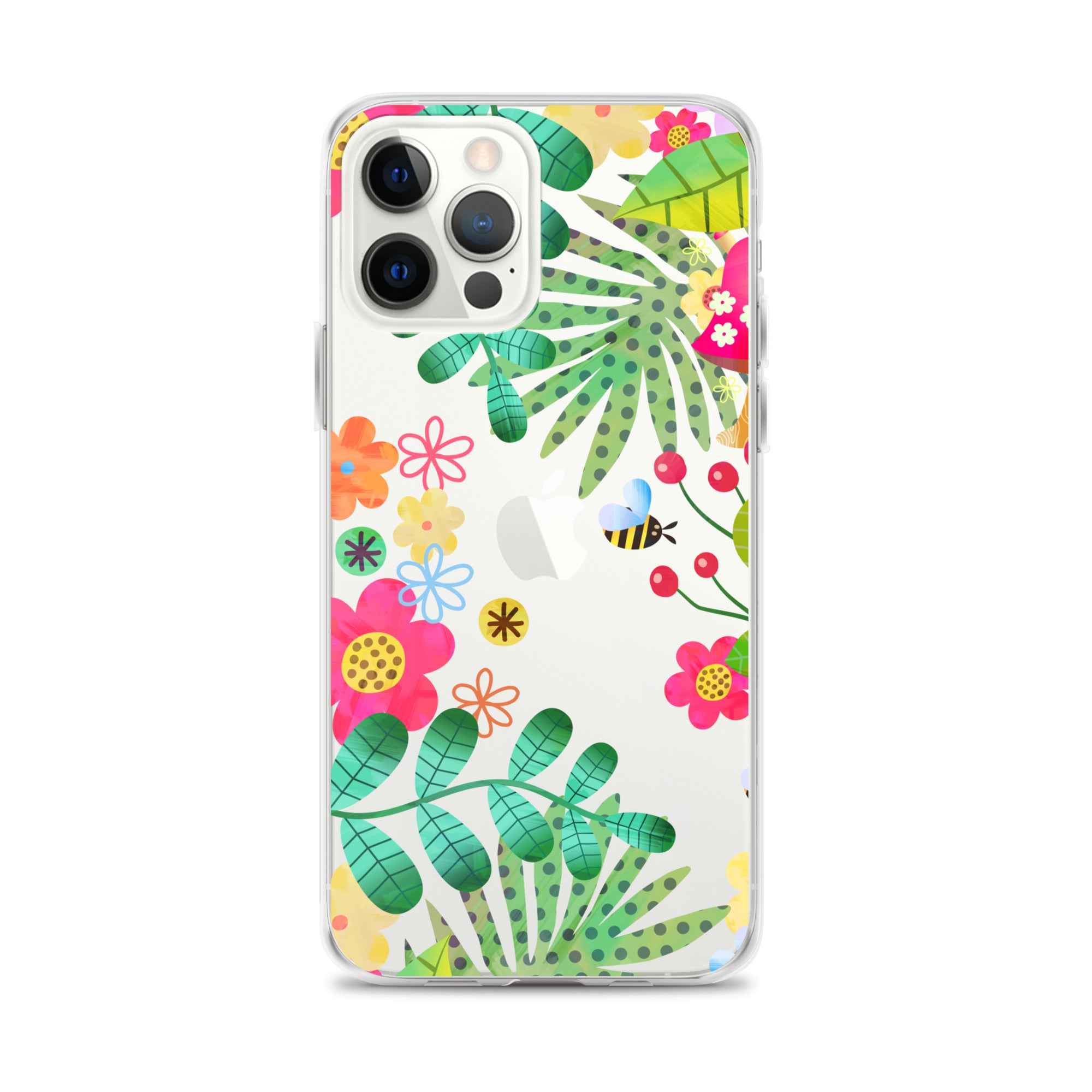 Clear Case for iPhone®- Enchanted Forest Design III