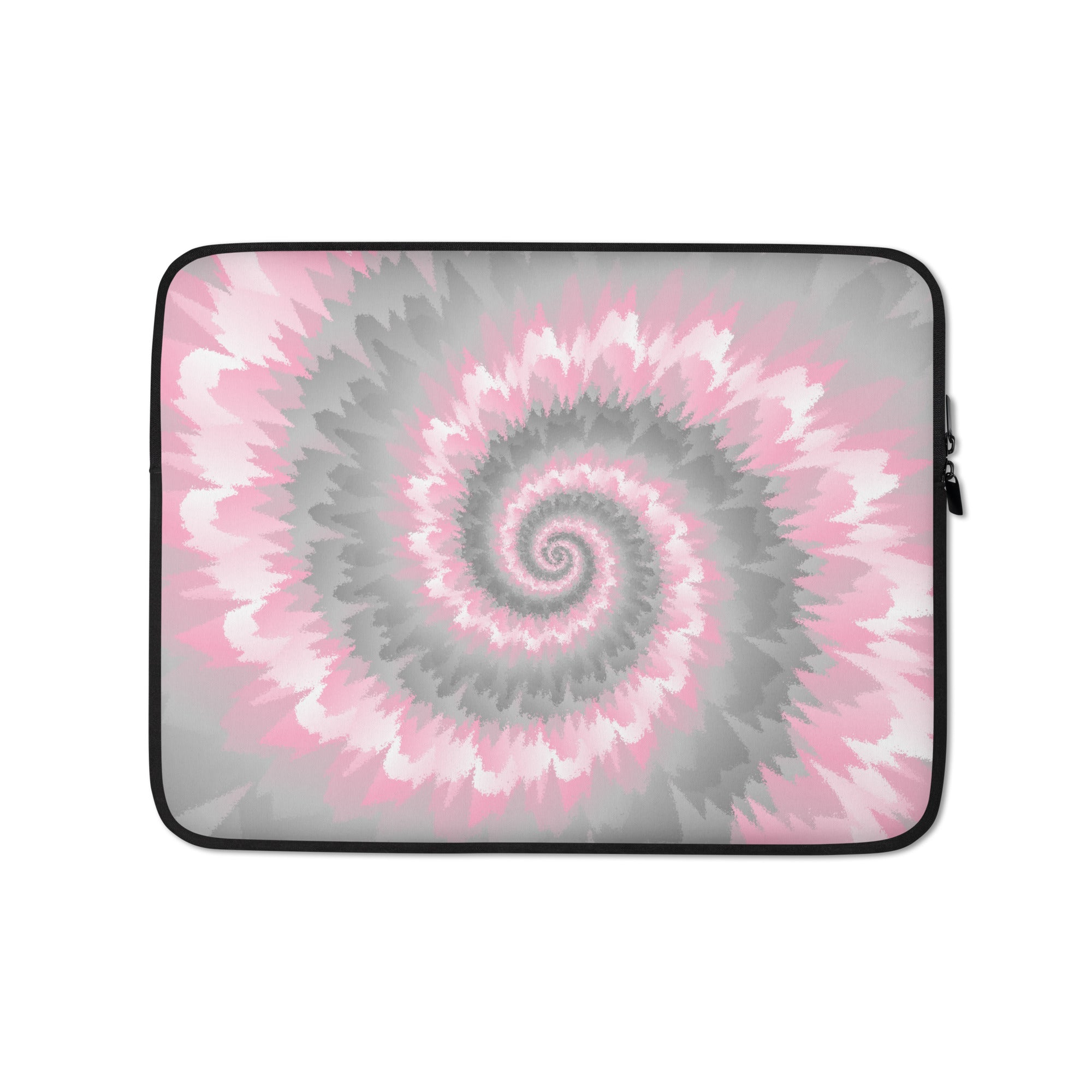 Laptop Sleeve-Tie Dye Spiral-Demigirl