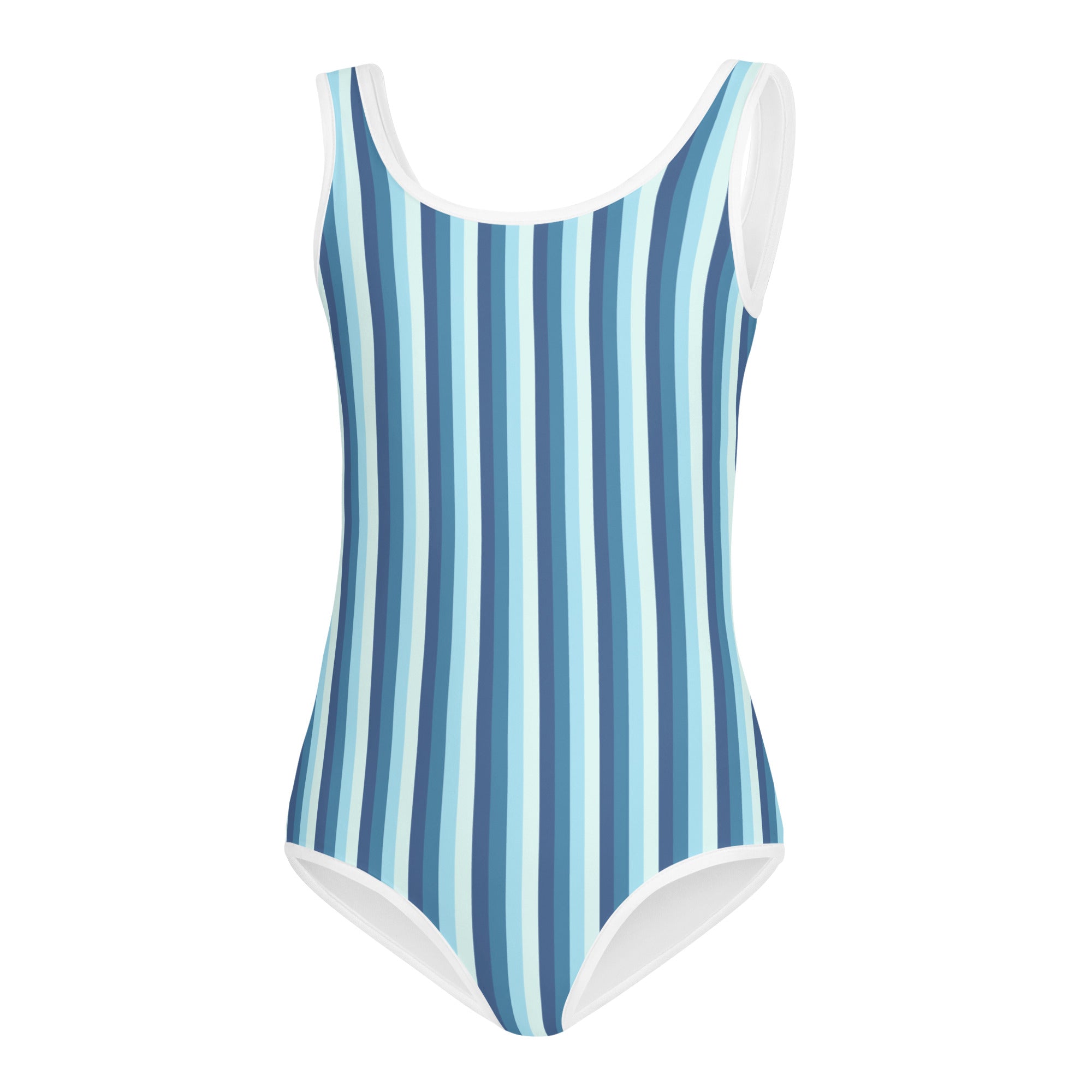 Colorful Striped Kids Swimsuit XIII