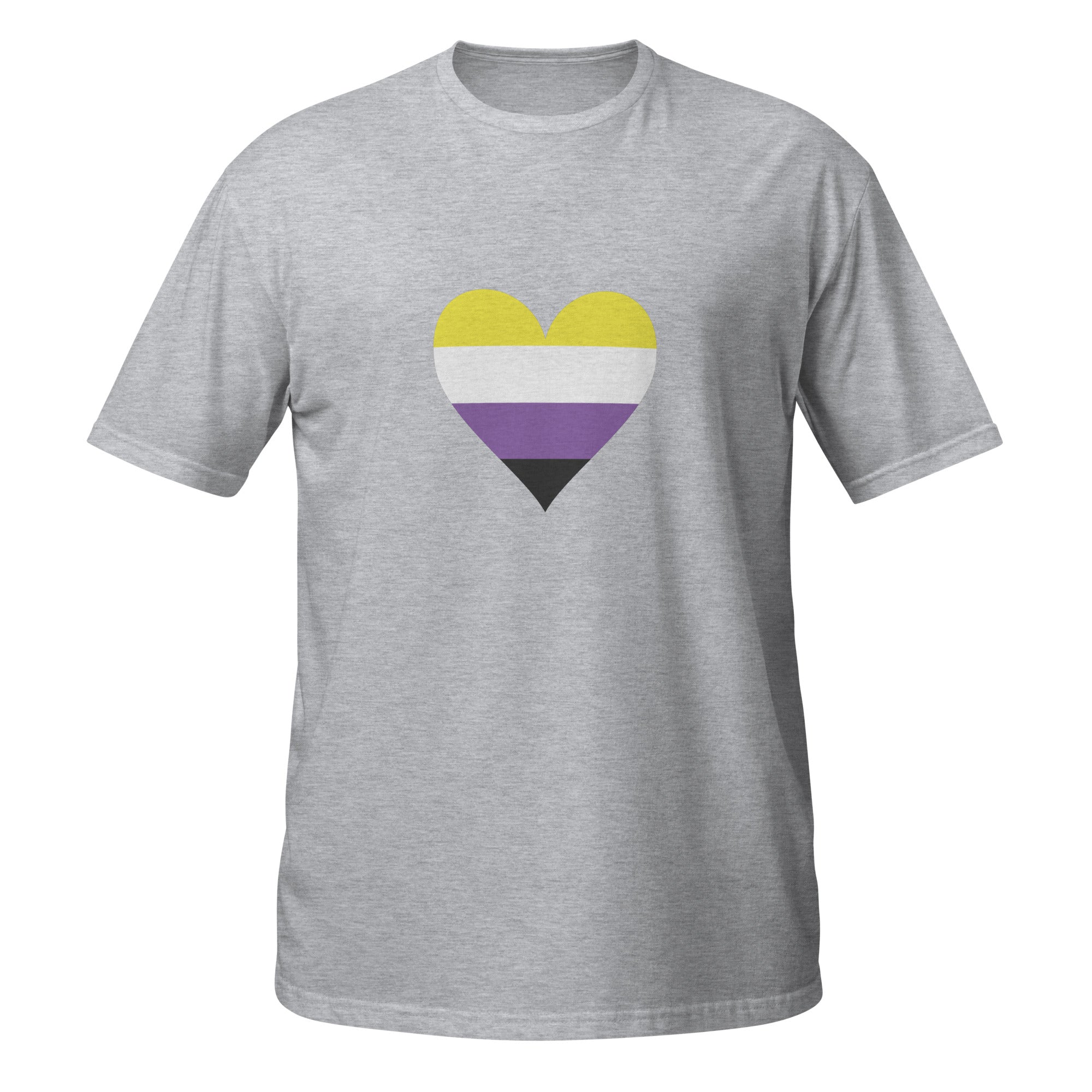 Short-Sleeve Unisex T-Shirt-Nonbinary Heart