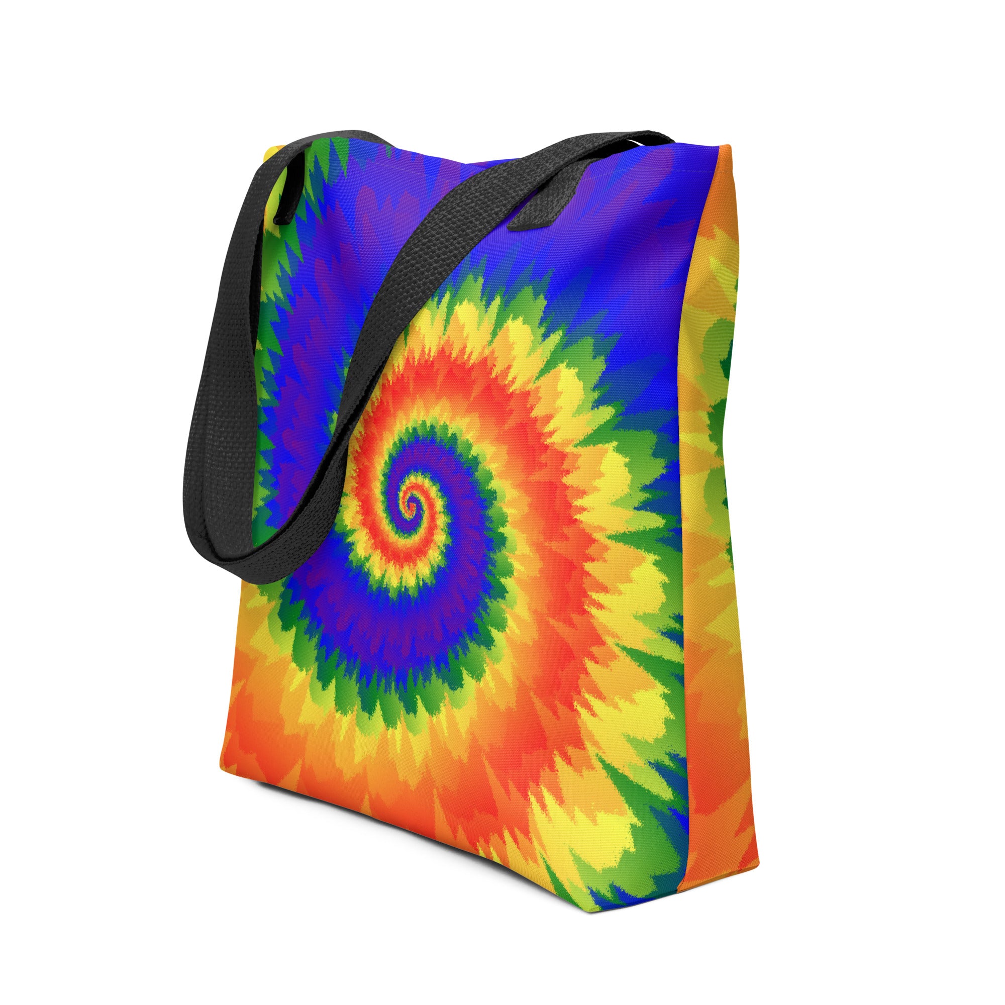 Tote bag-Tie Dye Spiral - LGBTQ