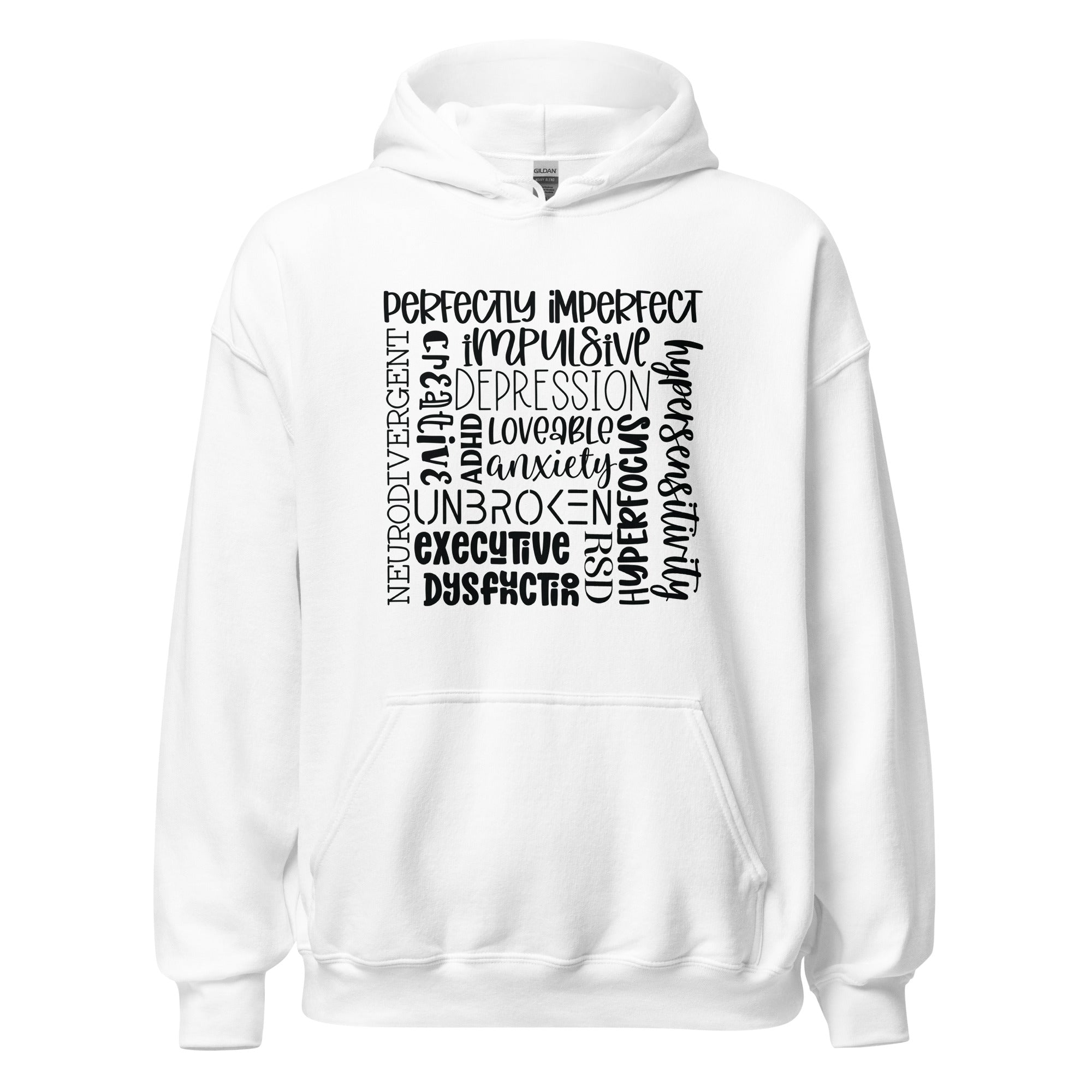 Unisex Hoodie- ADHD- Subway Art