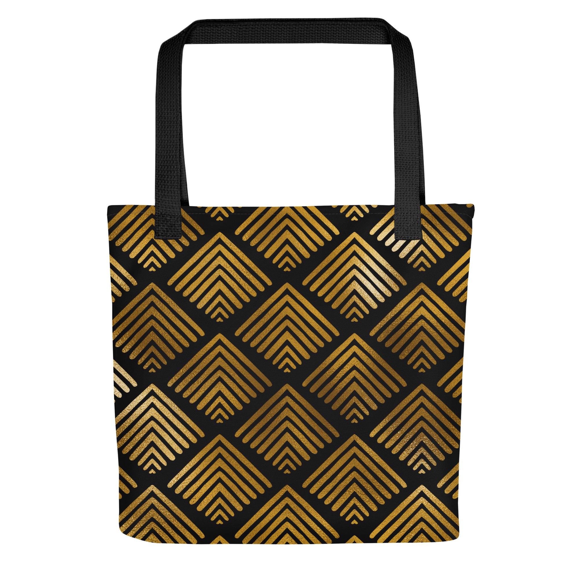 Tote bag- Lines Black