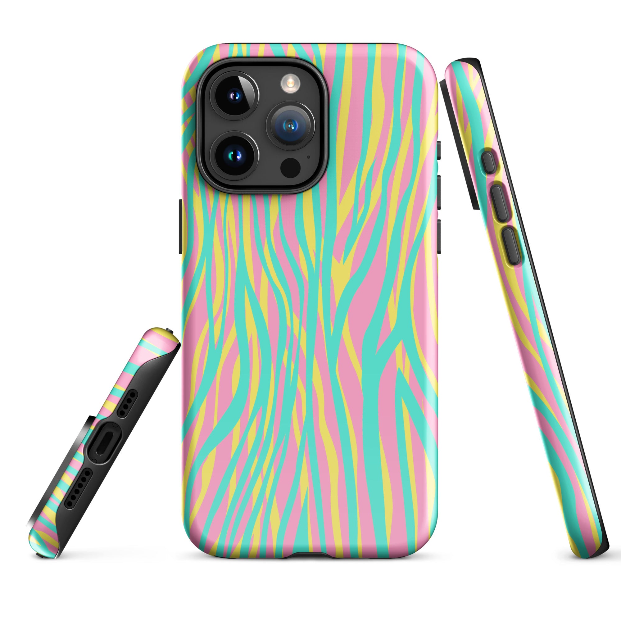 Tough Case for iPhone®- Funky Zebra Pattern I