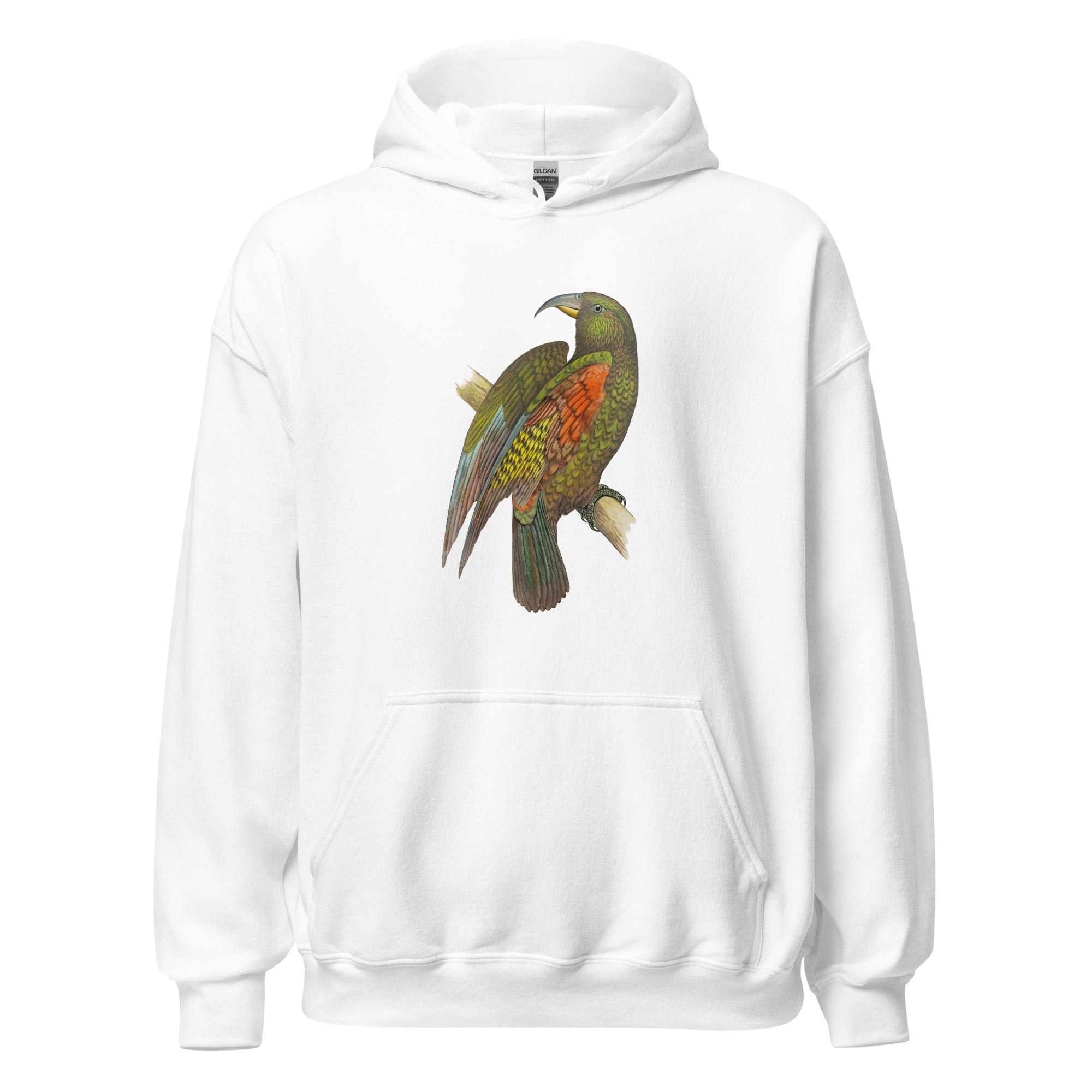 Unisex Hoodie-Mountain Parrot of New Zealand