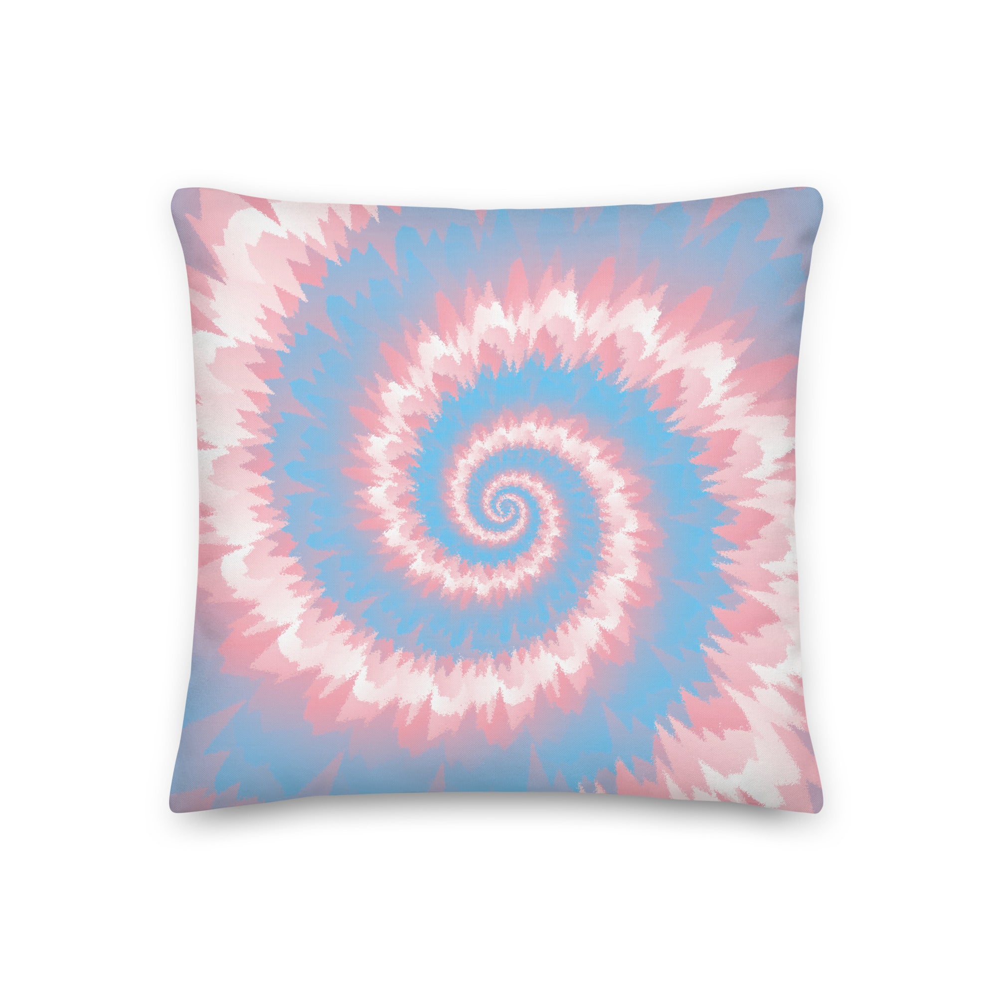 Premium Pillow-Tie Dye Spiral-Transgender
