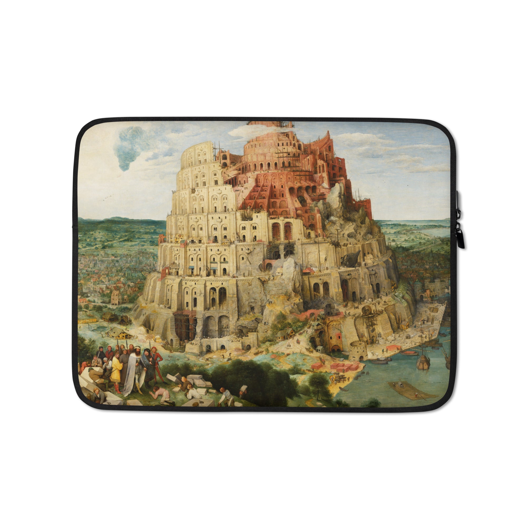 Laptop Sleeve-Pieter Bruegel the Elder-The Tower of Babel