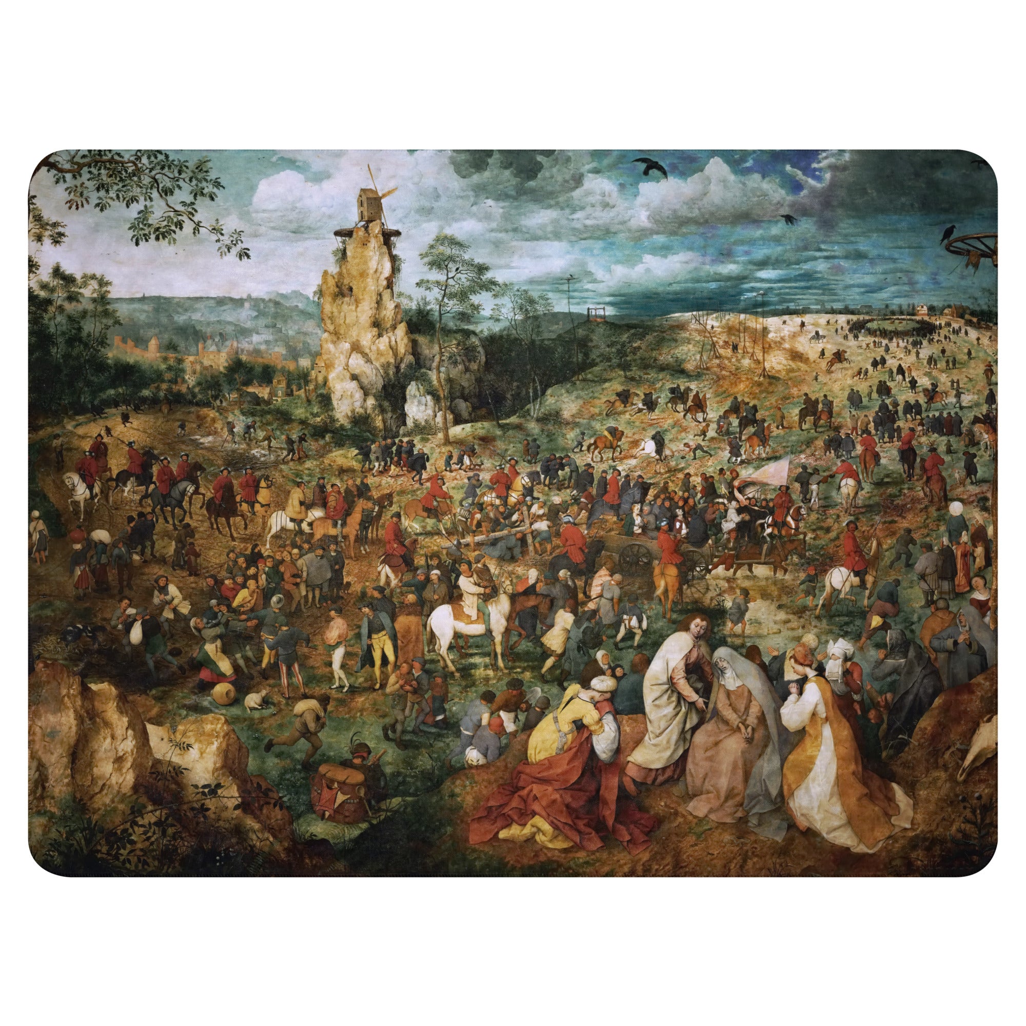 Sherpa blanket-The Procession to Calvary