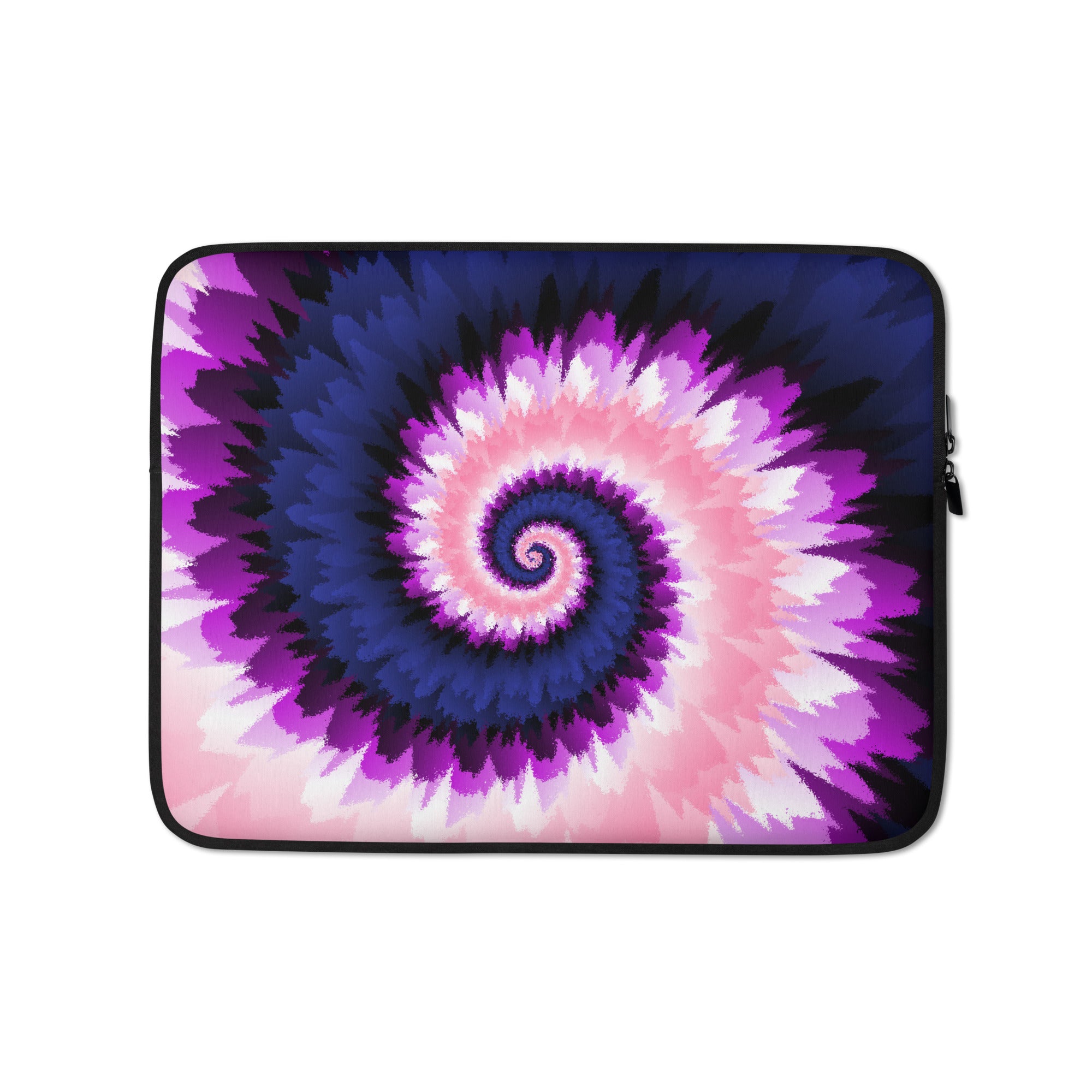 Laptop Sleeve-Tie Dye Spiral-Genderfluid