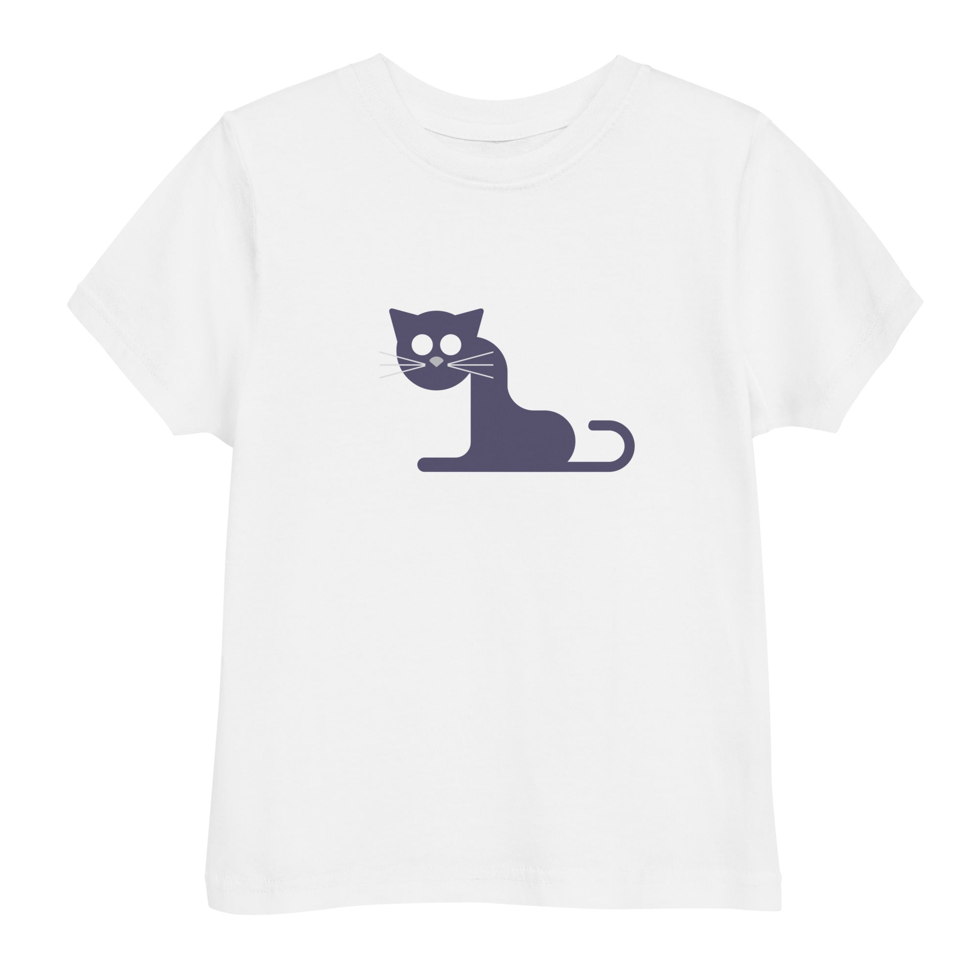 Toddler jersey t-shirt-Kitty