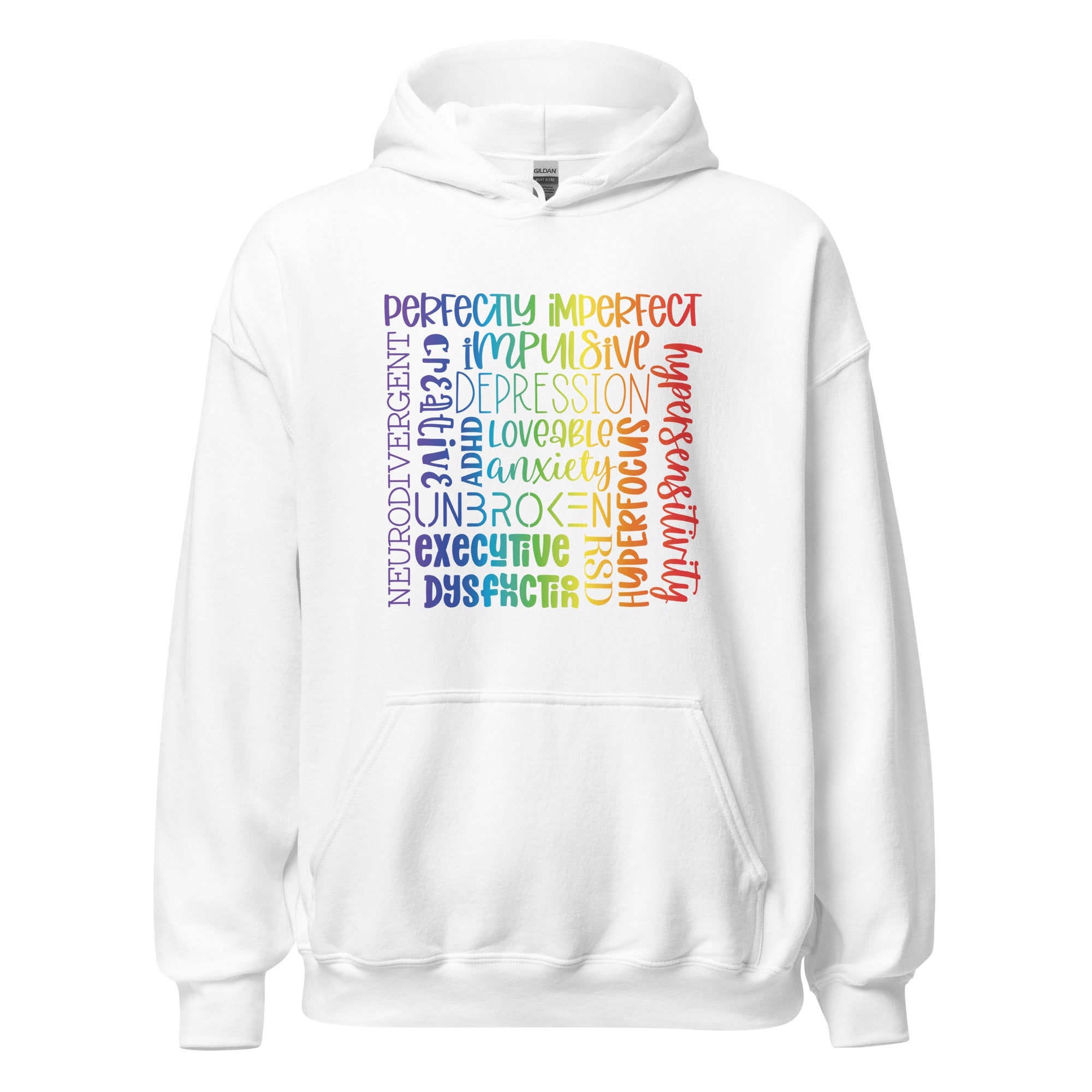 Unisex Hoodie- ADHD- Subway Art