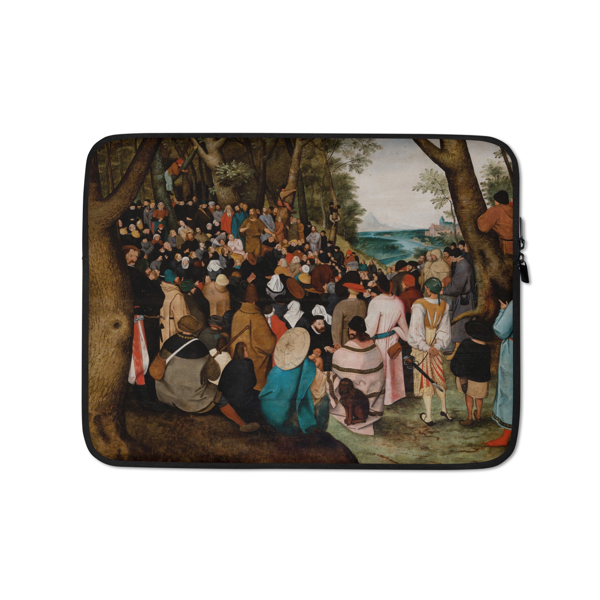 Laptop Sleeve-Pieter Bruegel the Elder-Sermon of Saint John the Baptist