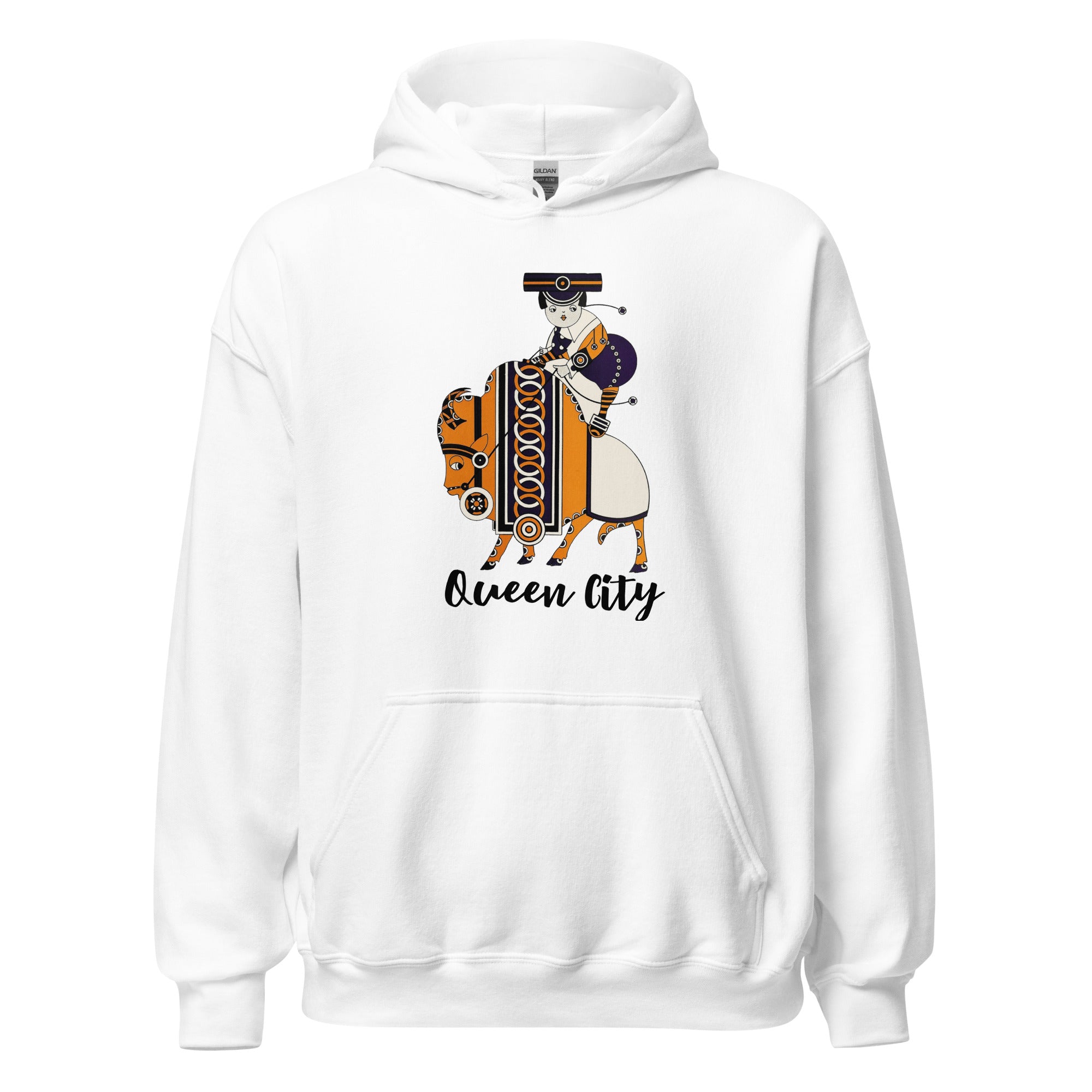 Unisex Hoodie-Queen City XVII