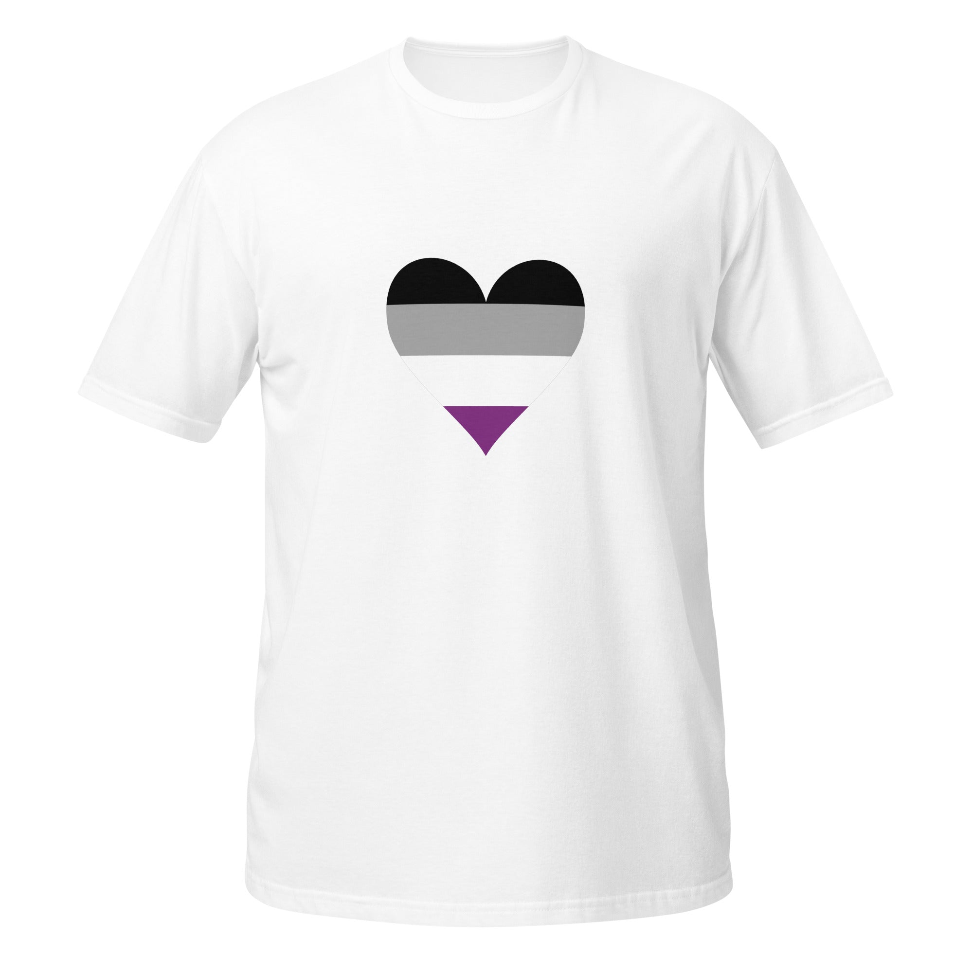 Short-Sleeve Unisex T-Shirt-Asexual Heart