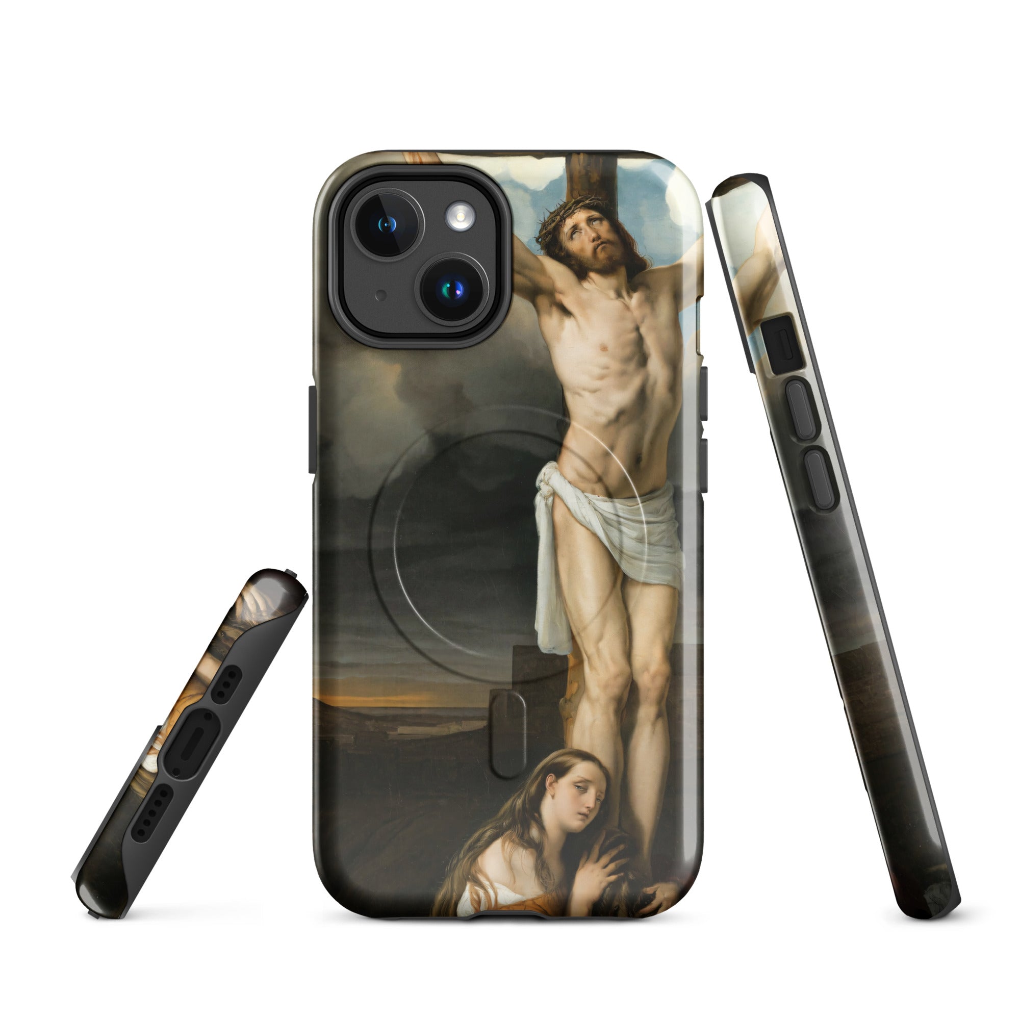 MagSafe® tough case for iPhone®-Francesco Hayez-Penitent Magdalene at the foot of the cross 1791