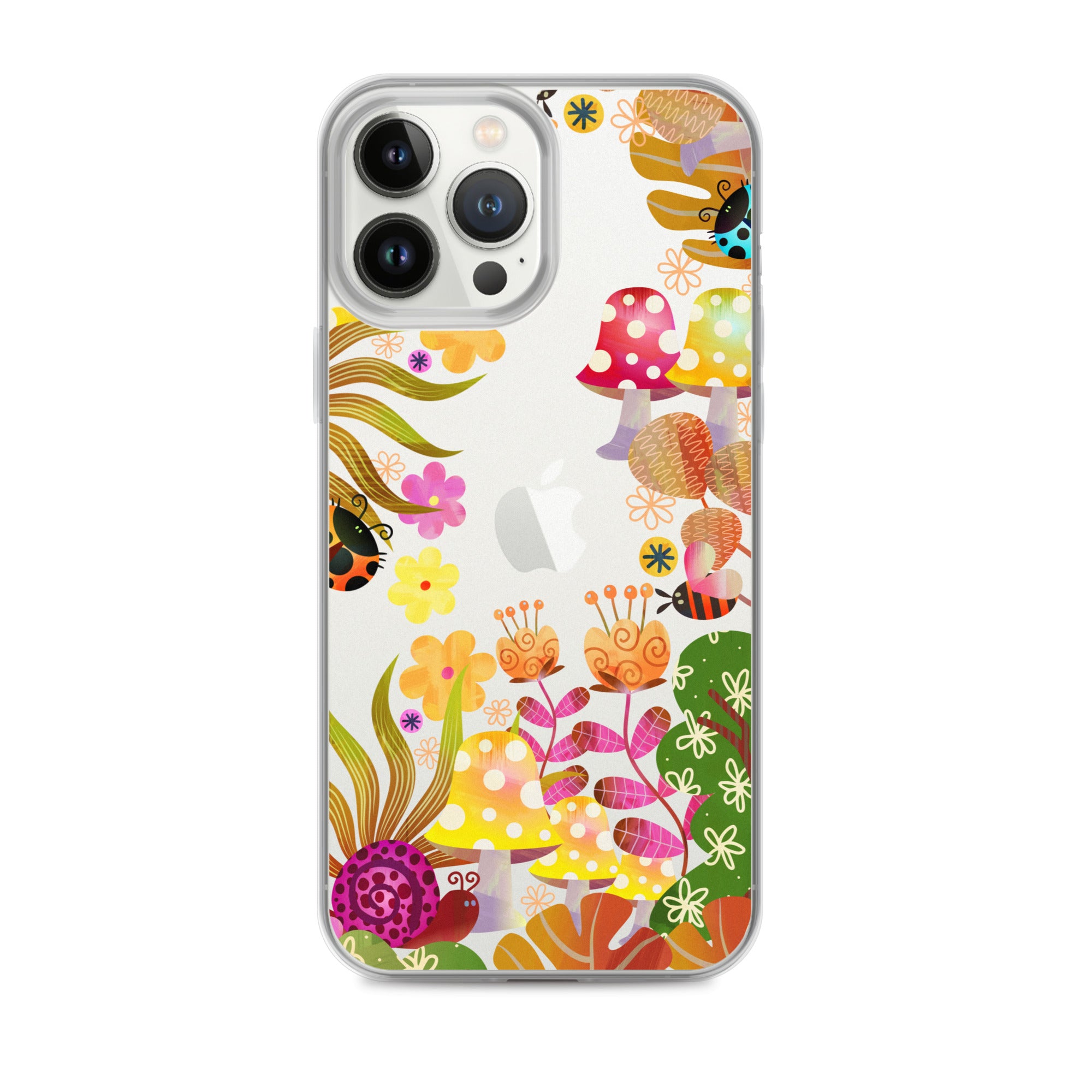 Clear Case for iPhone®- Enchanted Forest Design VI
