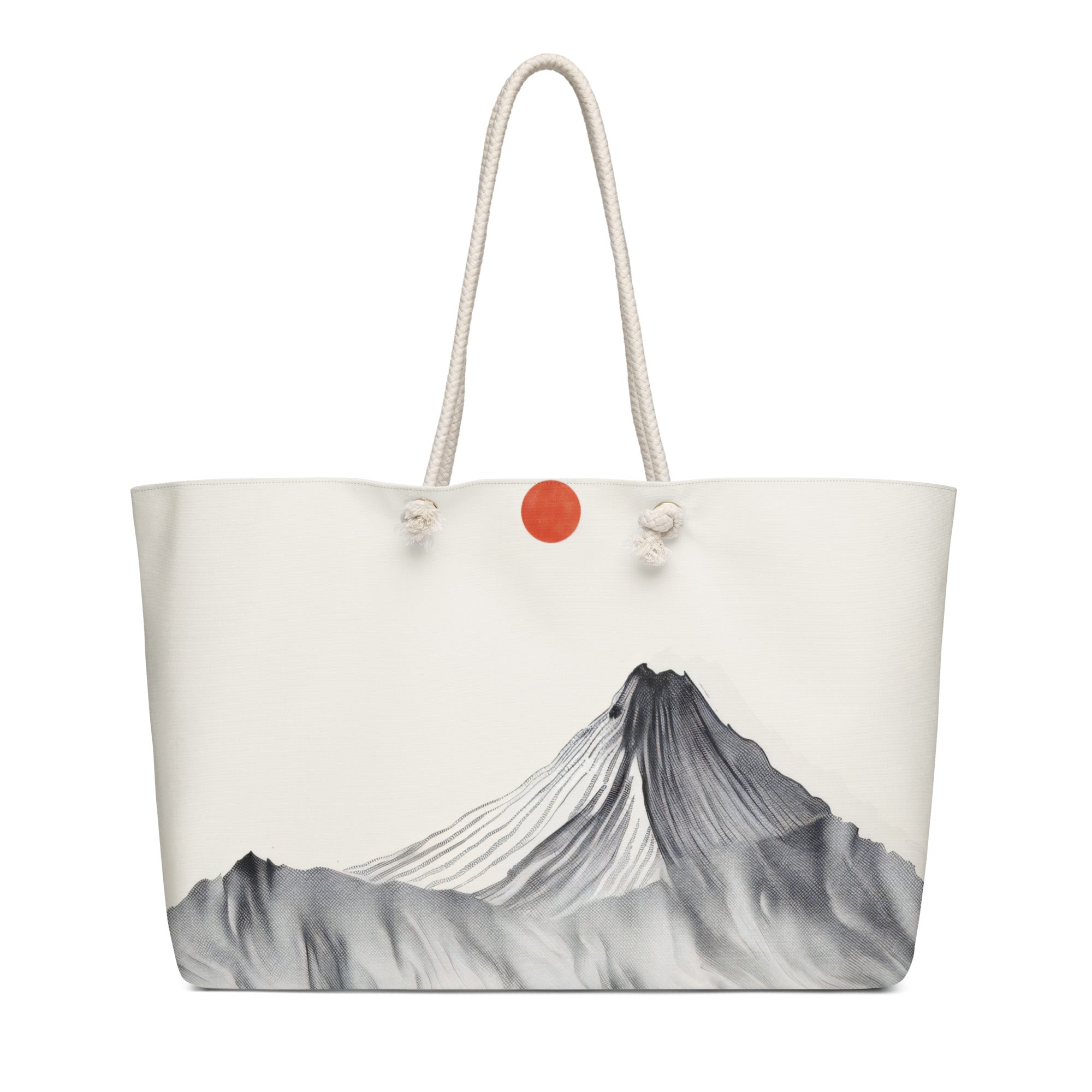 Oversized weekender bag-Japanese Art I