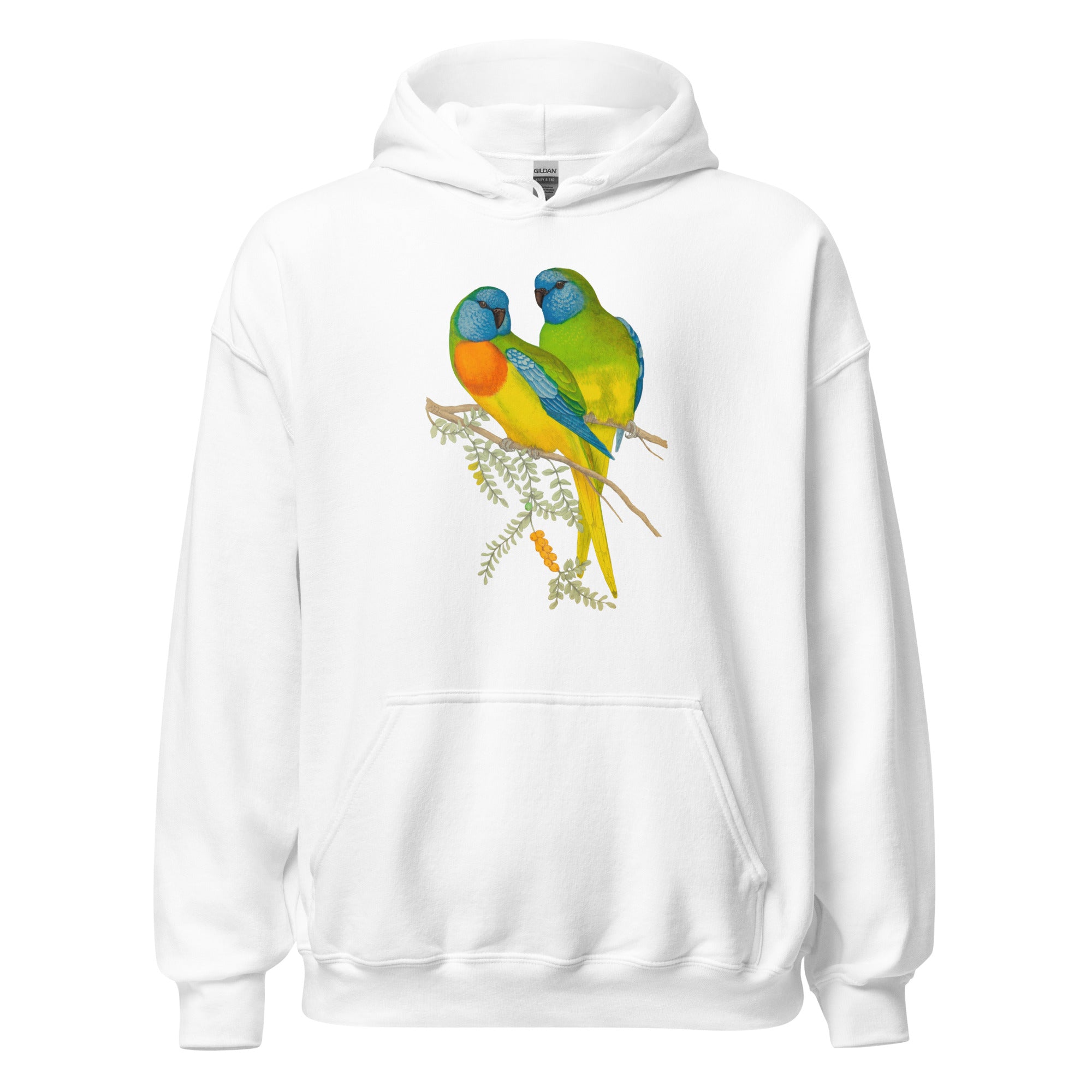 Unisex Hoodie-Splendid Parrakeet