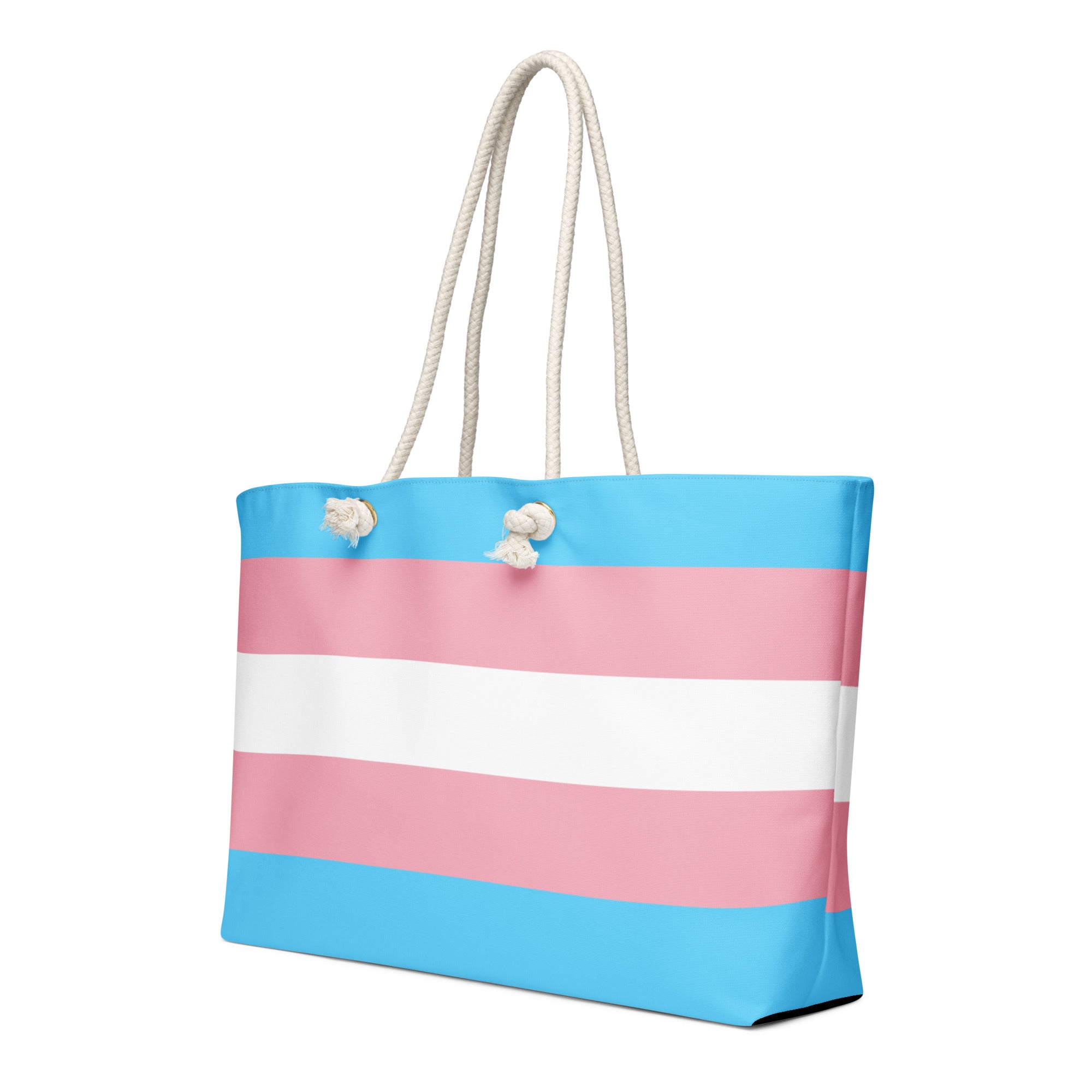 Oversized weekender bag-Transgender Flag