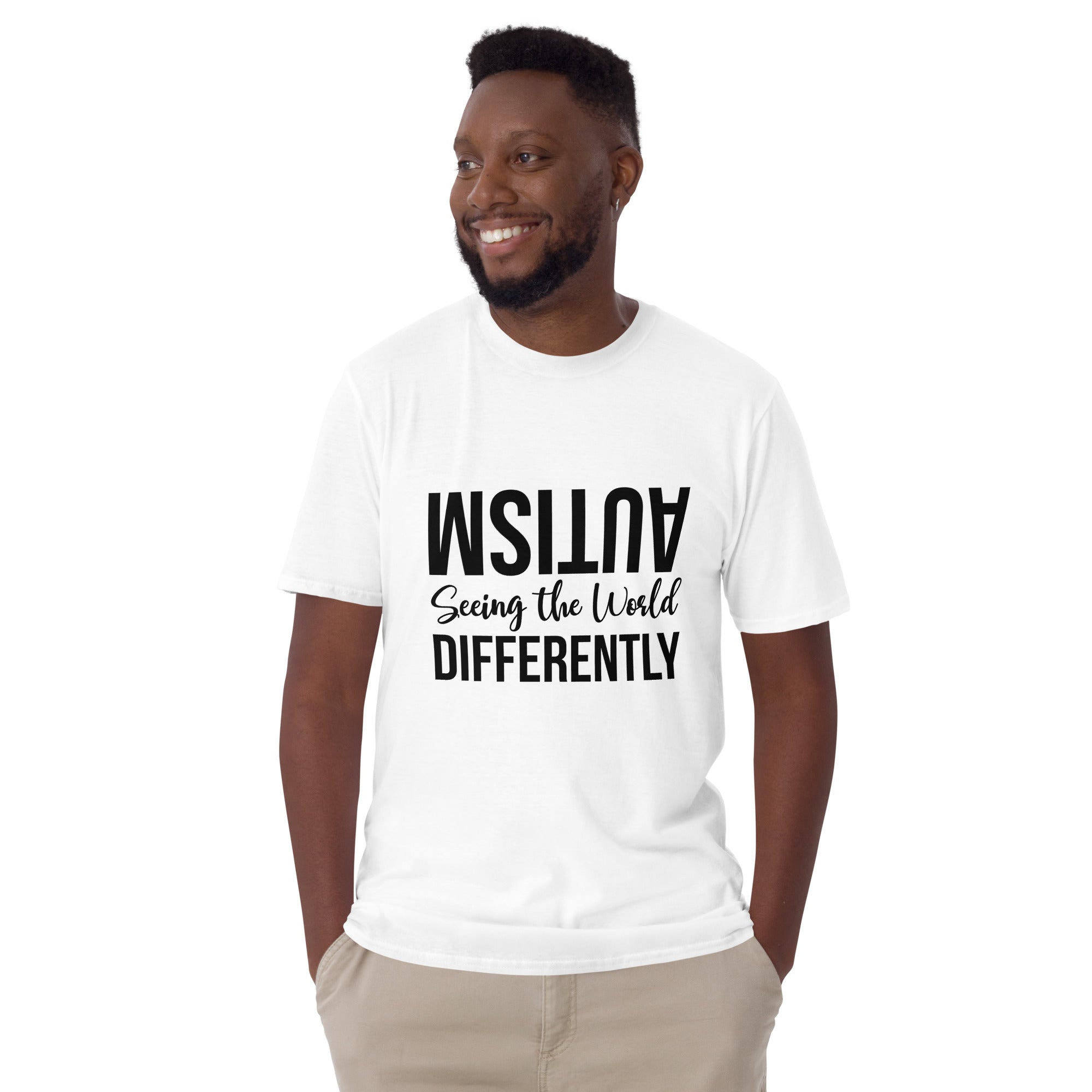 Short-Sleeve Unisex T-Shirt- Autism Seeing the World Differently