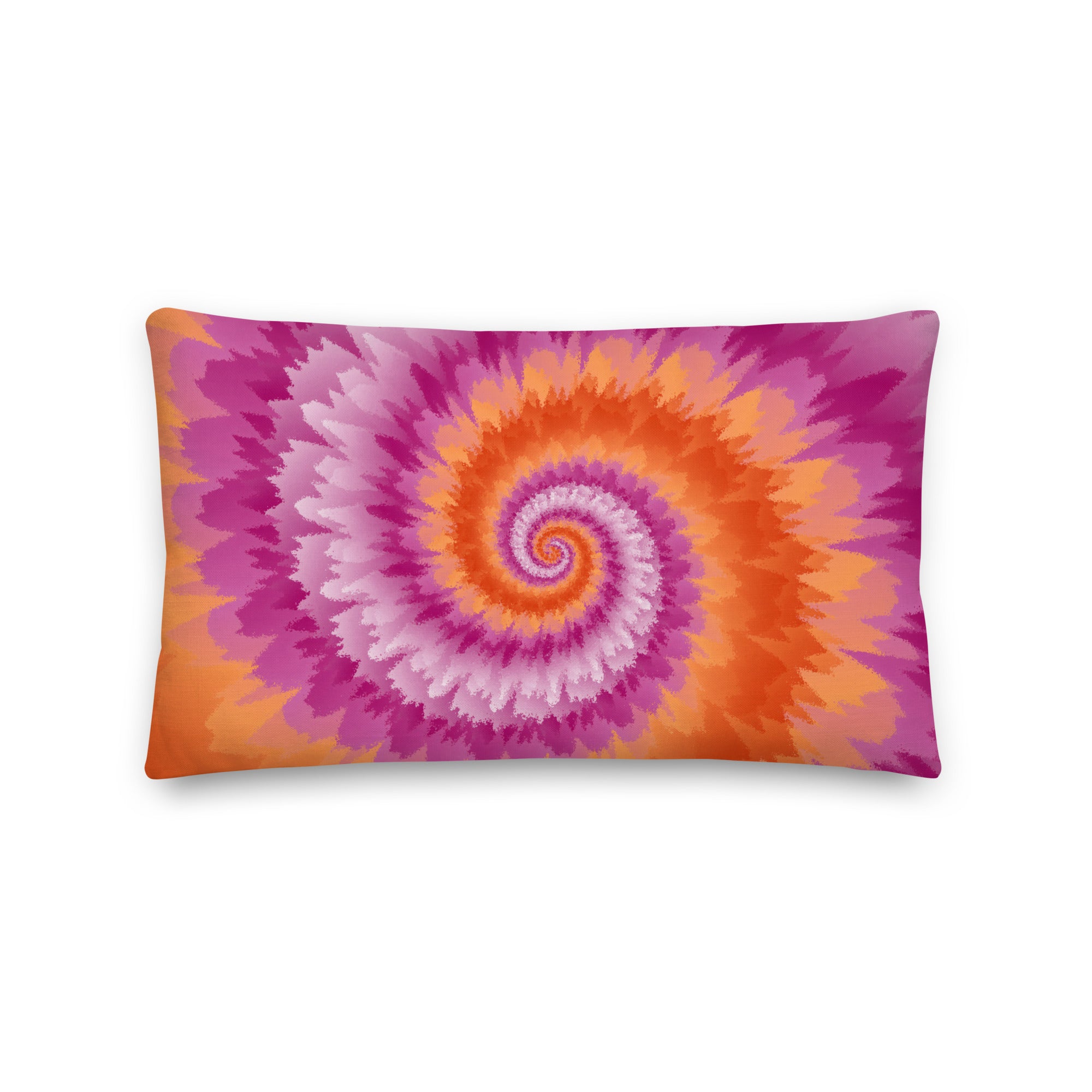 Premium Pillow-Tie Dye Spiral-Lesbian