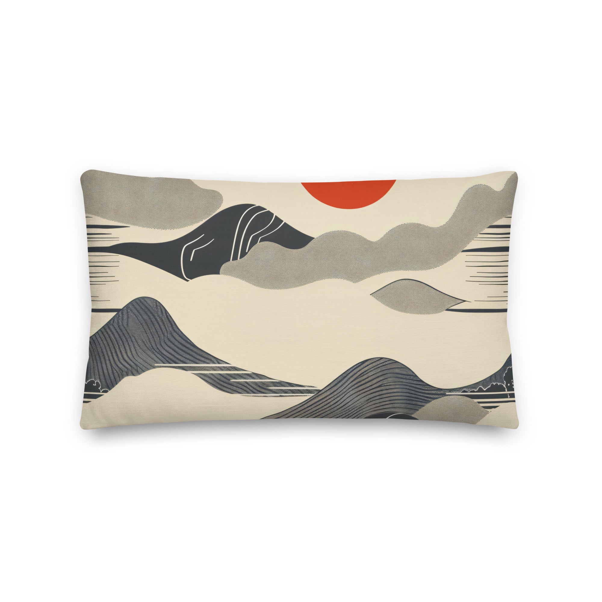 Premium Pillow-Traditional Japanese Arts VI