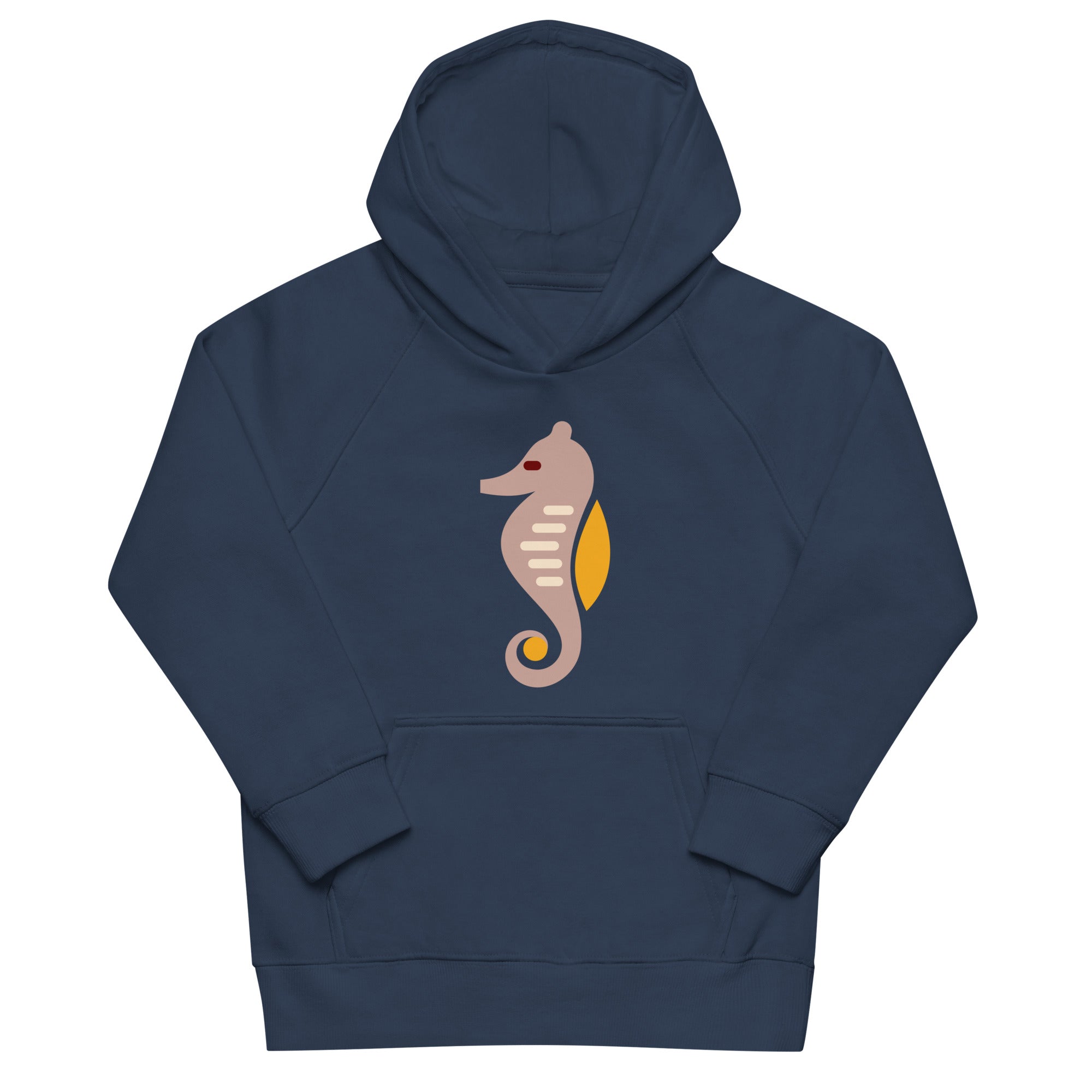 Kids eco hoodie-Sea Horse