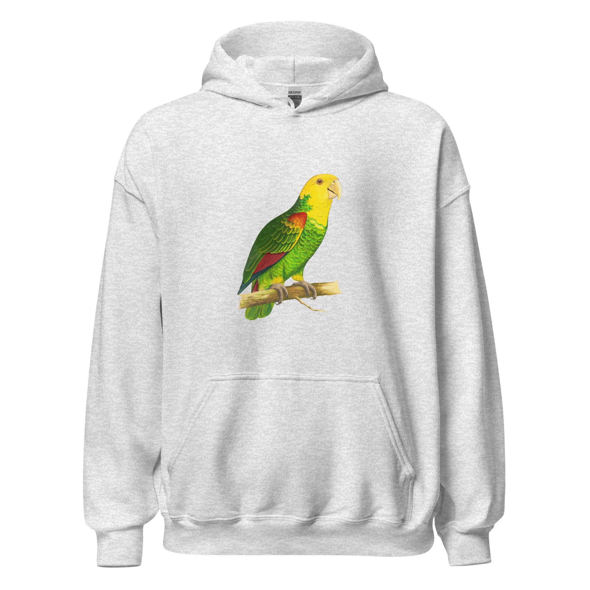 Unisex Hoodie-Le Vaillant’s Amazon Parrot