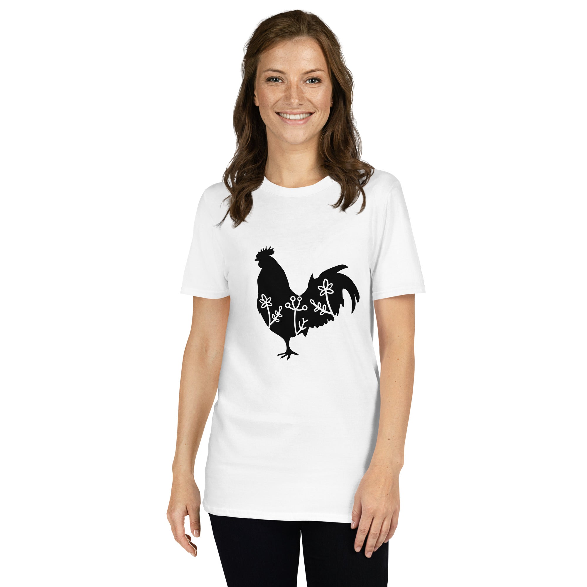 Short-Sleeve Unisex T-Shirt- Rooster