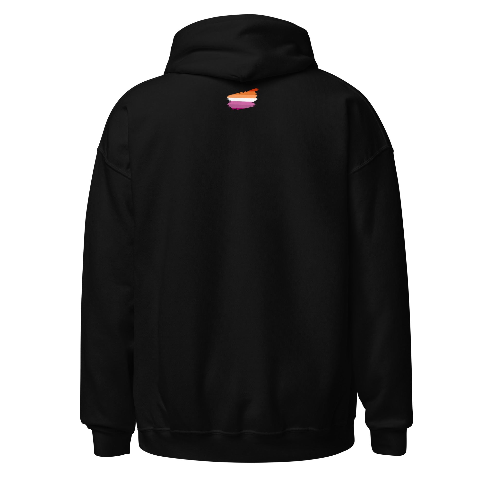 Unisex Hoodie-Lesbian Grunge Flag