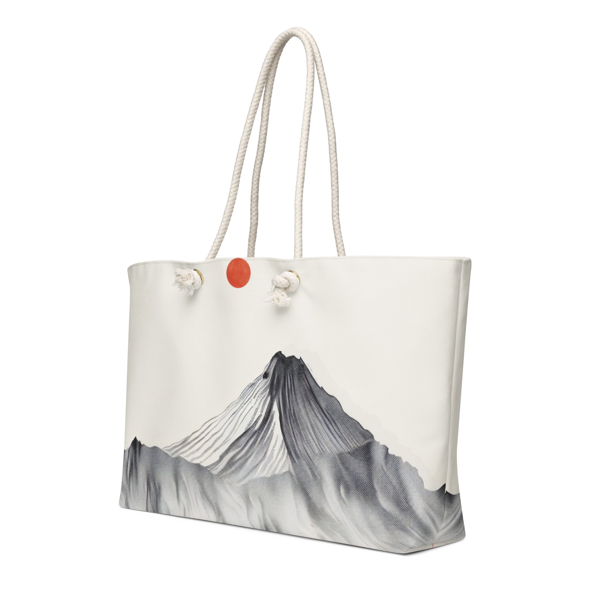 Oversized weekender bag-Japanese Art I