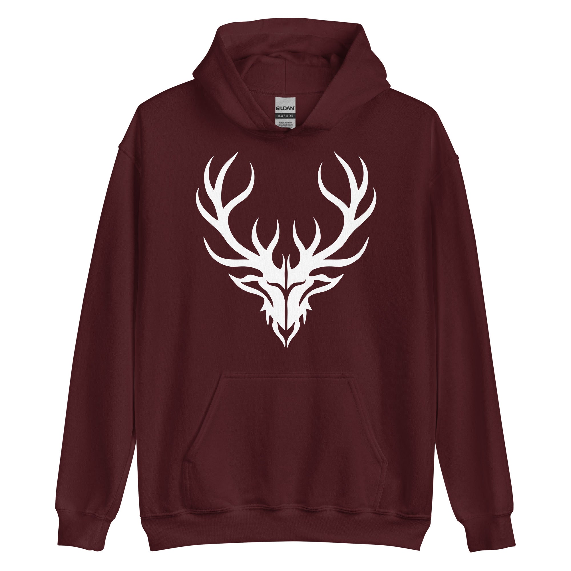 Unisex Hoodie- Antler Type VII