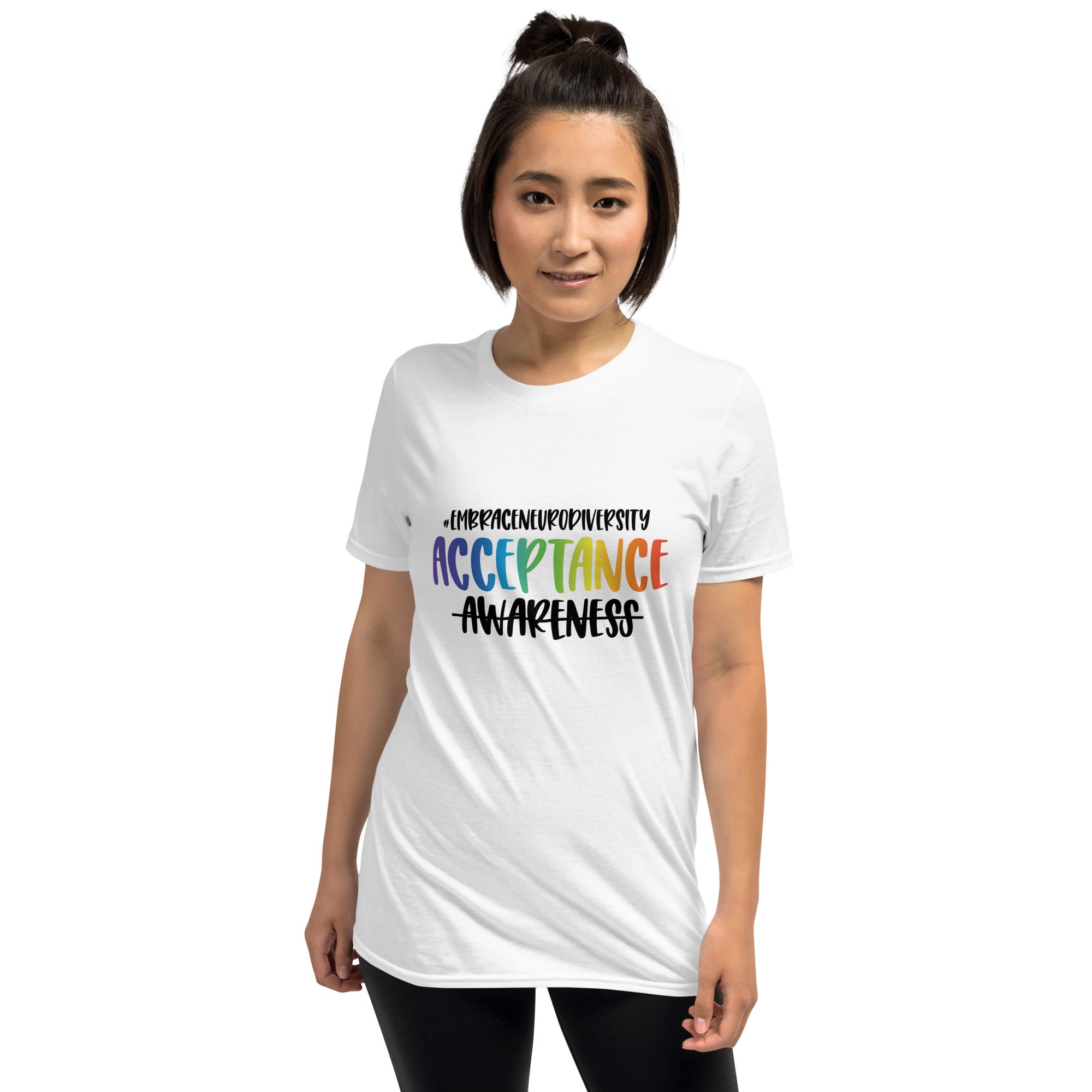Short-Sleeve Unisex T-Shirt- ADHD- Embrace Neuro diversity