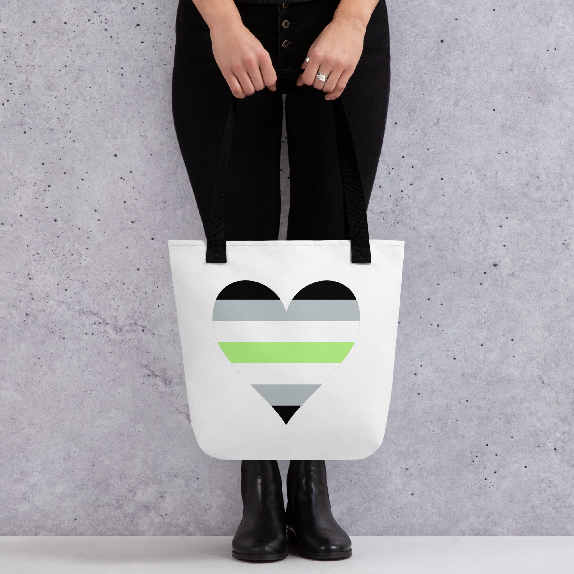 Tote bag- Agender Heart