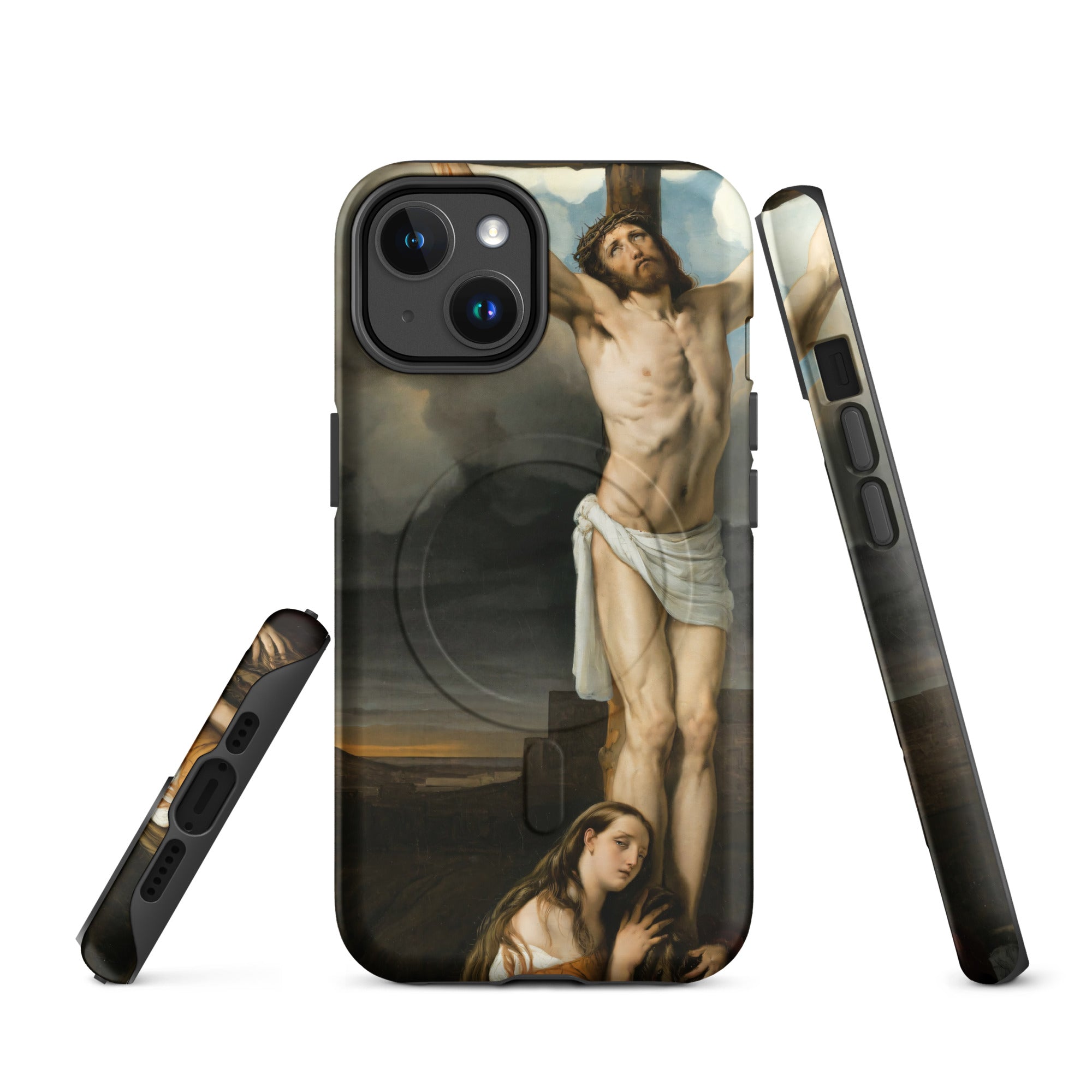 MagSafe® tough case for iPhone®-Francesco Hayez-Penitent Magdalene at the foot of the cross 1791