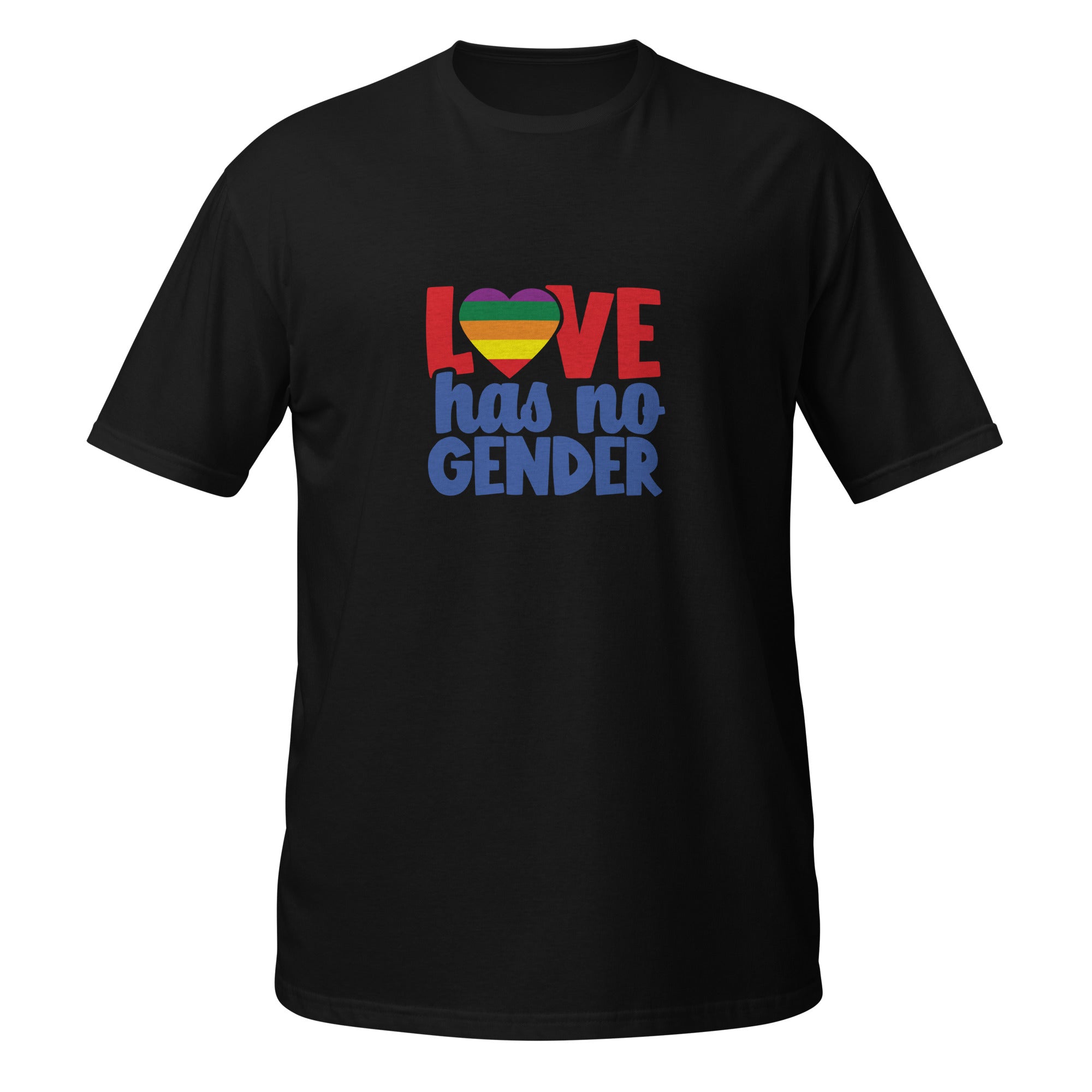 Short-Sleeve Unisex T-Shirt- Love has no gender